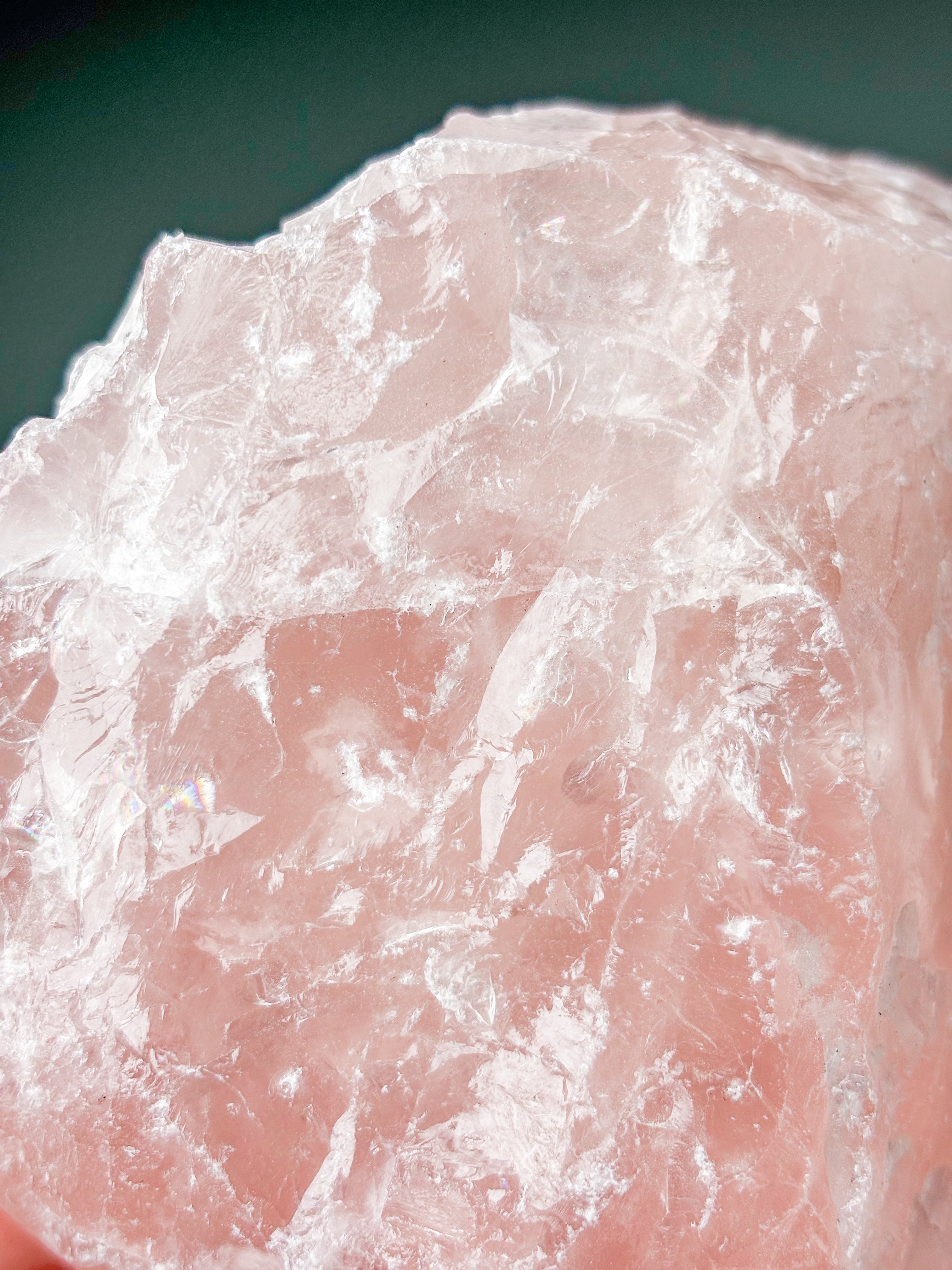 Stor Rå Rosakvarts (Nr. 18)