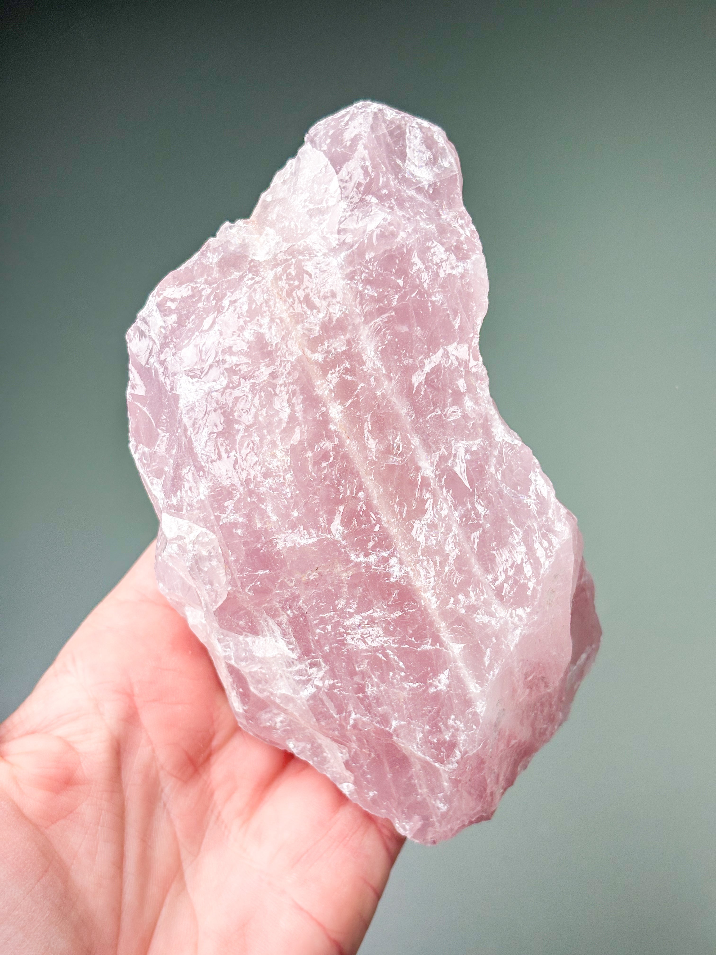 Stor Rå Rosakvarts (Nr. 19)