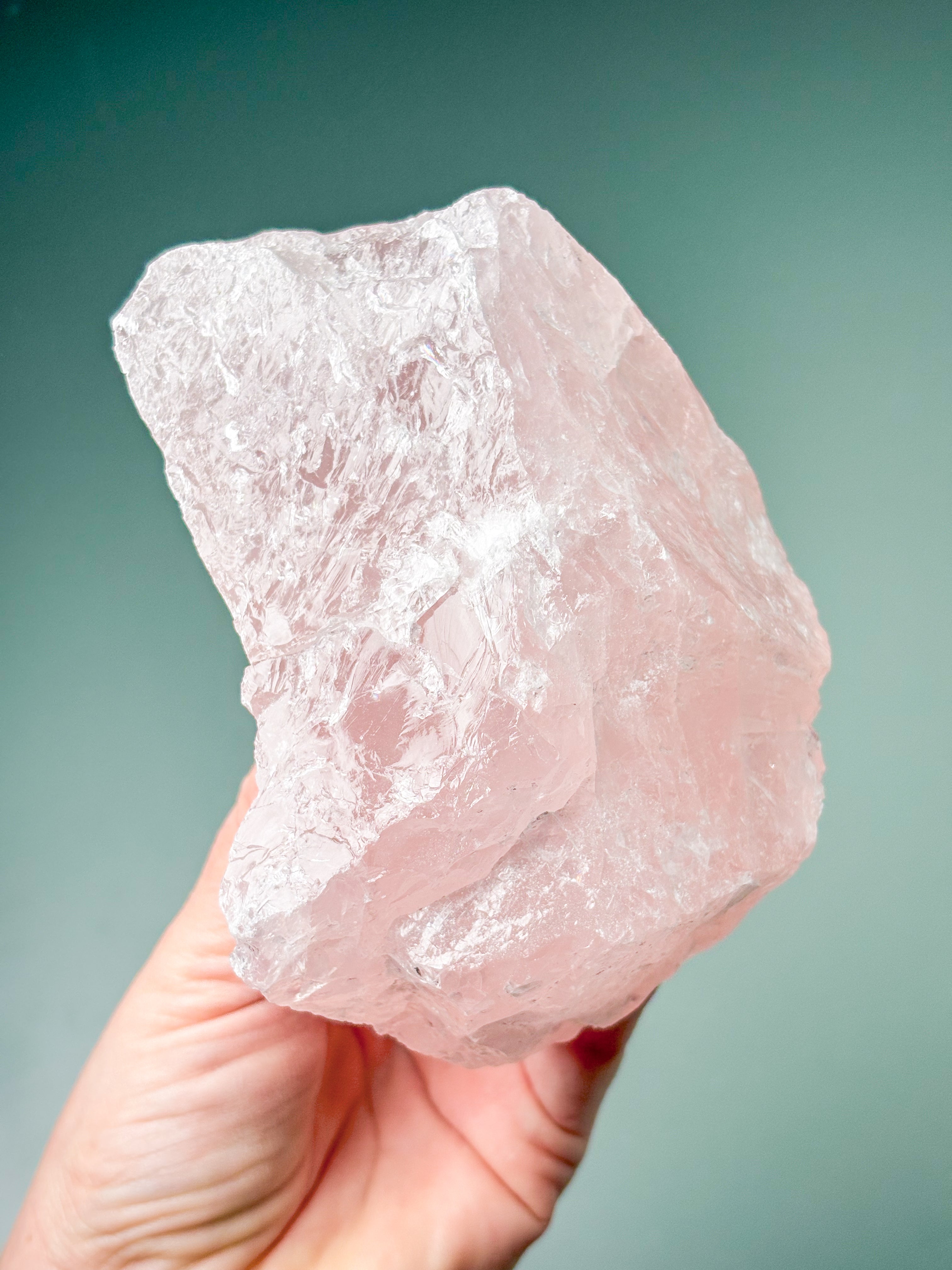 Stor Rå Rosakvarts (Nr. 23)