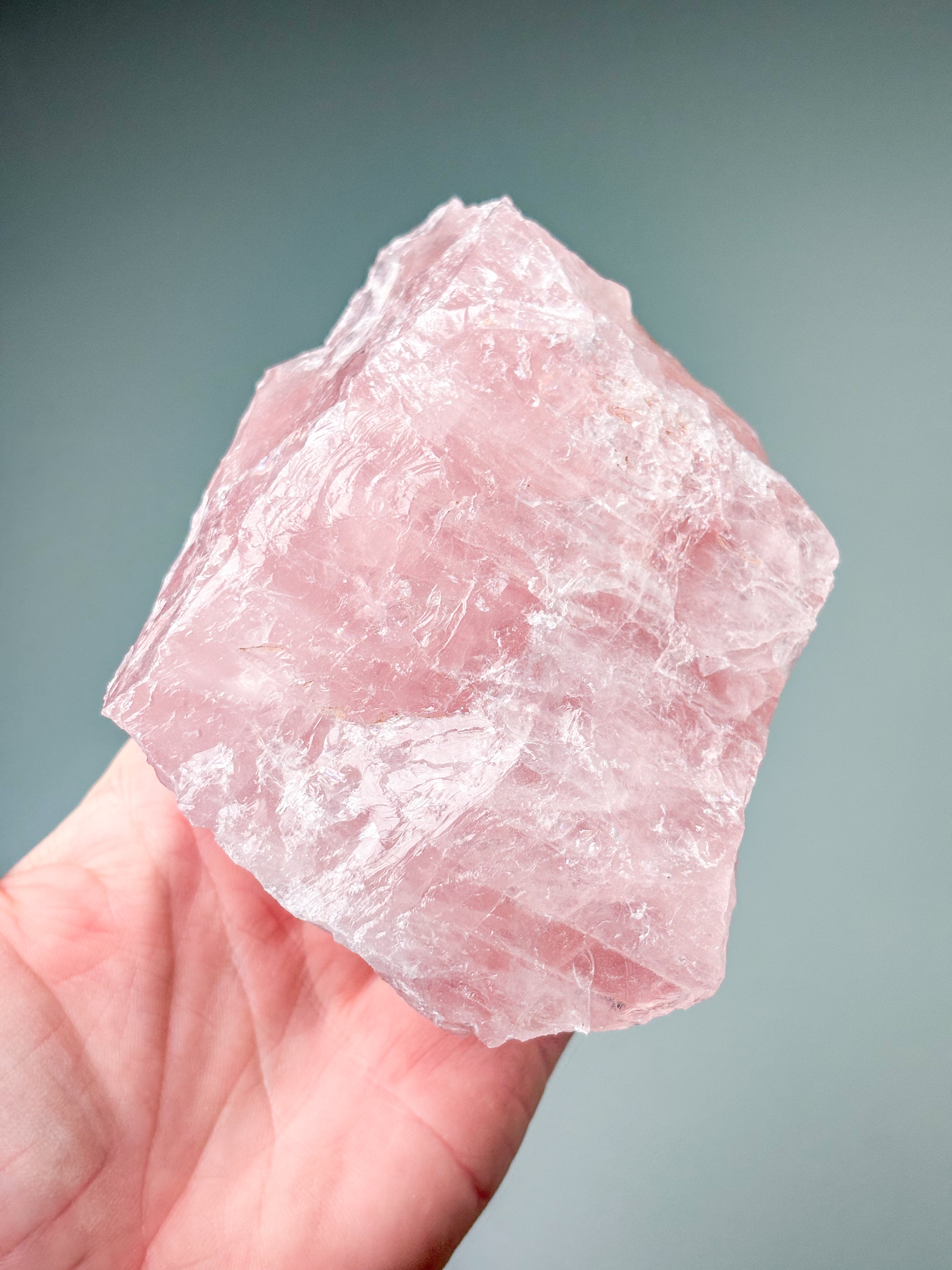 Stor Rå Rosakvarts (Nr. 25)