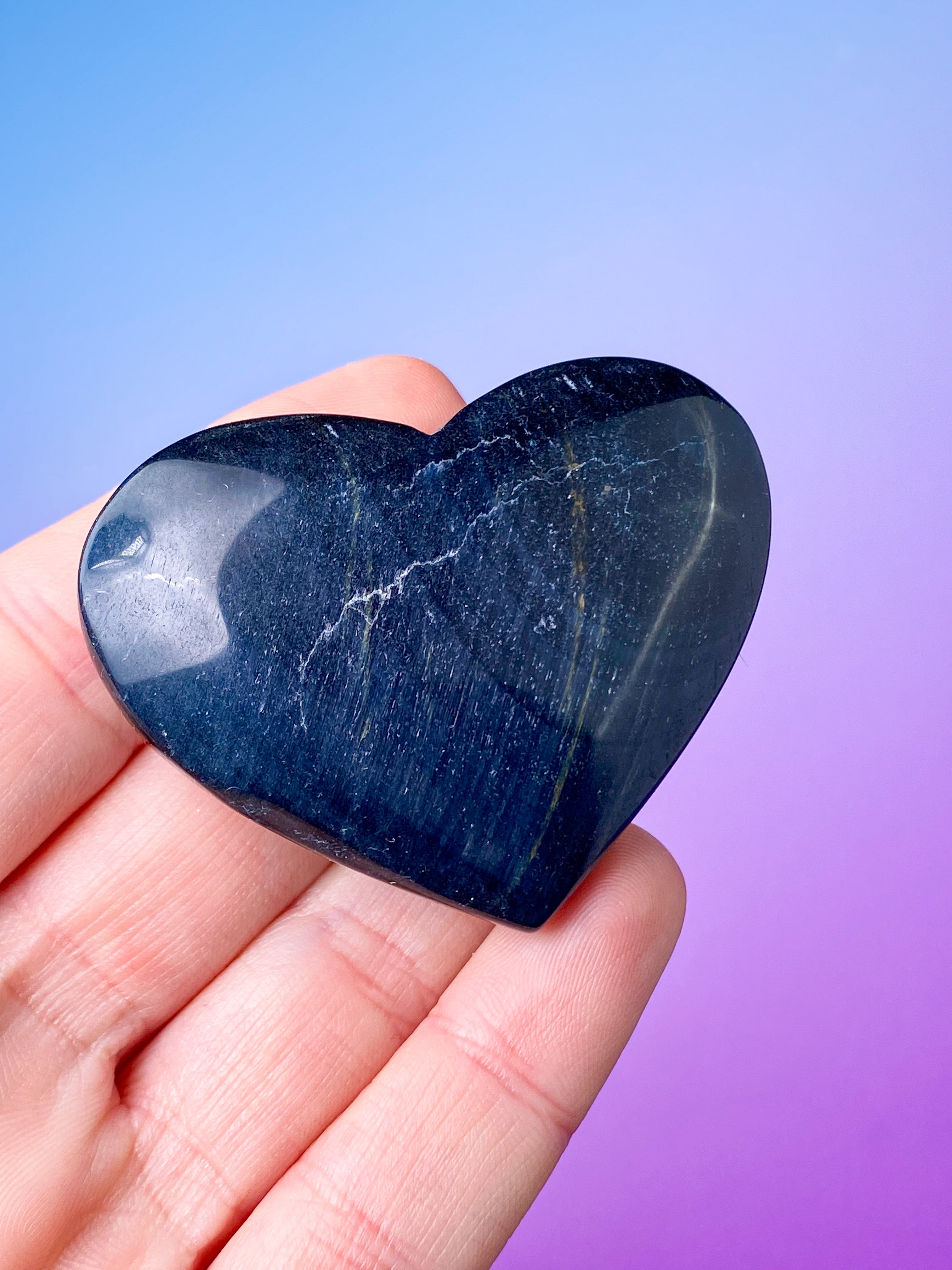 Blått tigerögahjärta (nr 5)