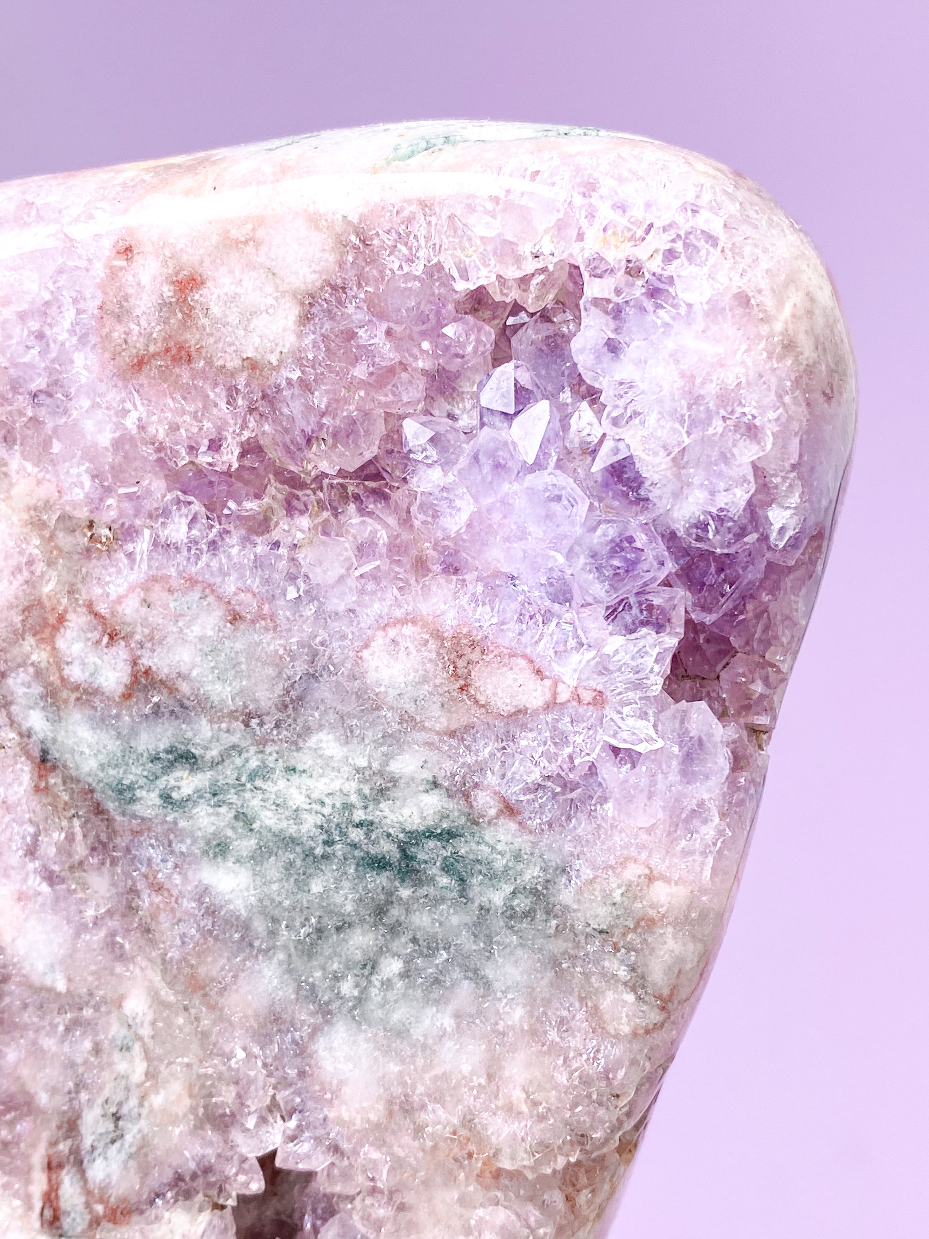 Rosa ametist på fot (nr 11)