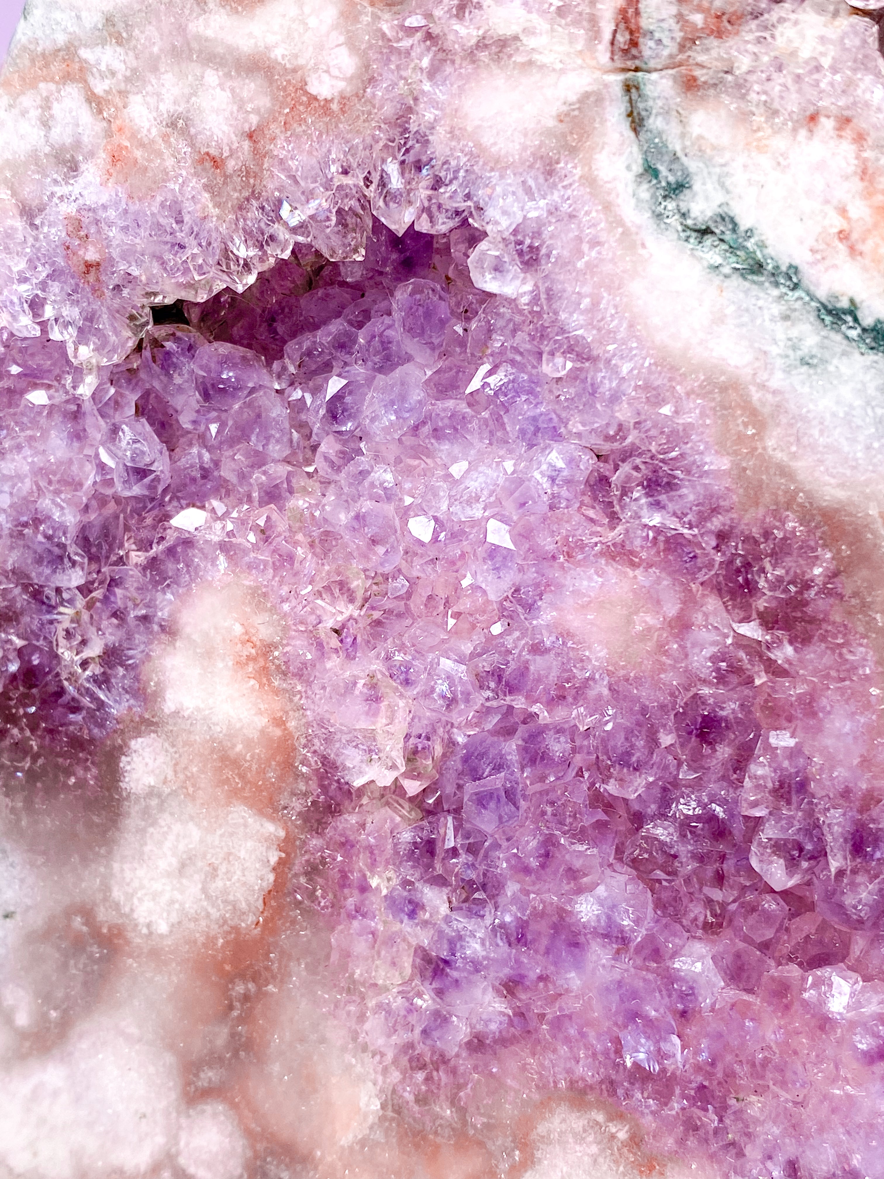 Rosa ametist på fot (nr 11)