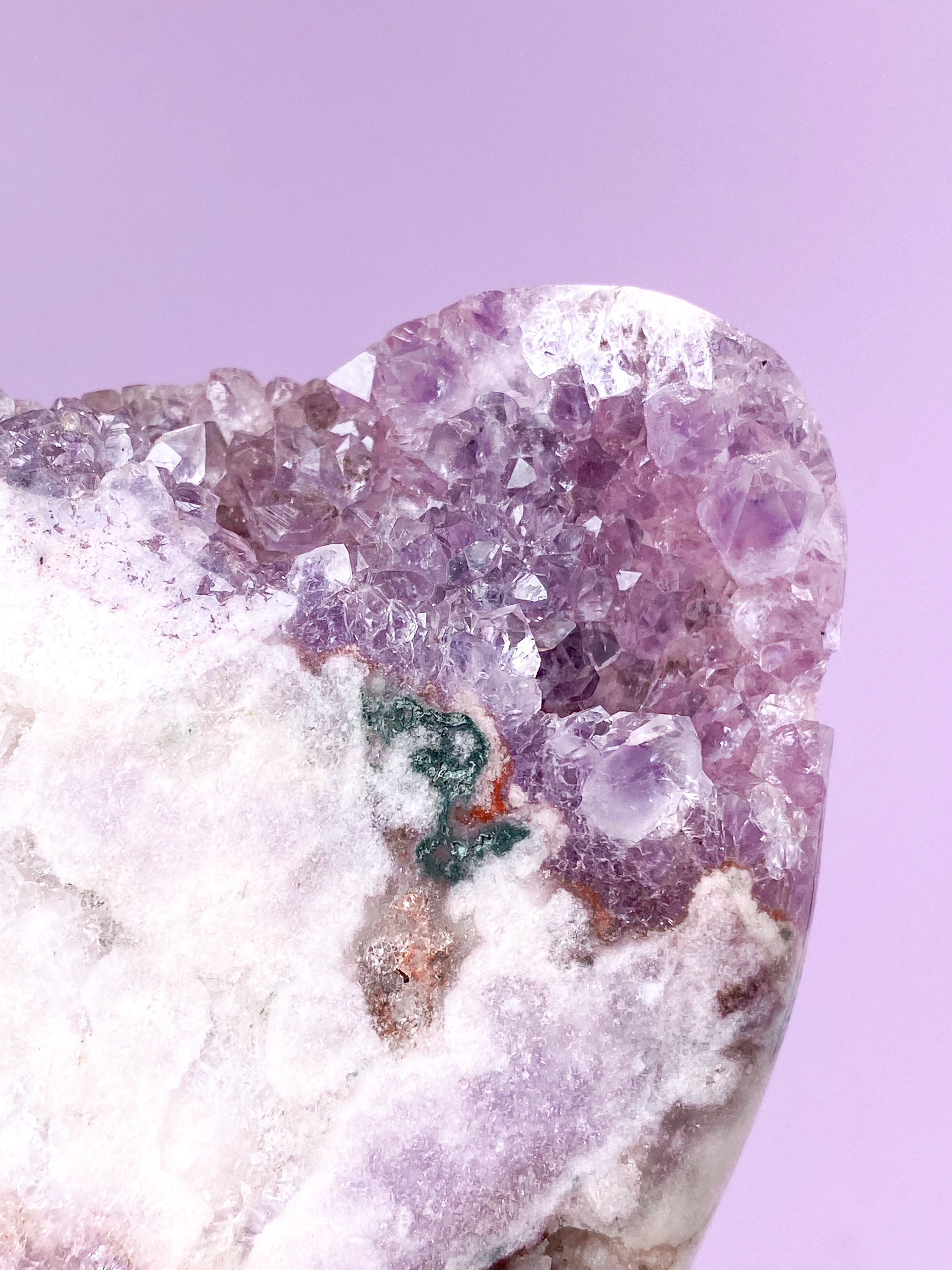 Rosa ametist på fot (nr 13)