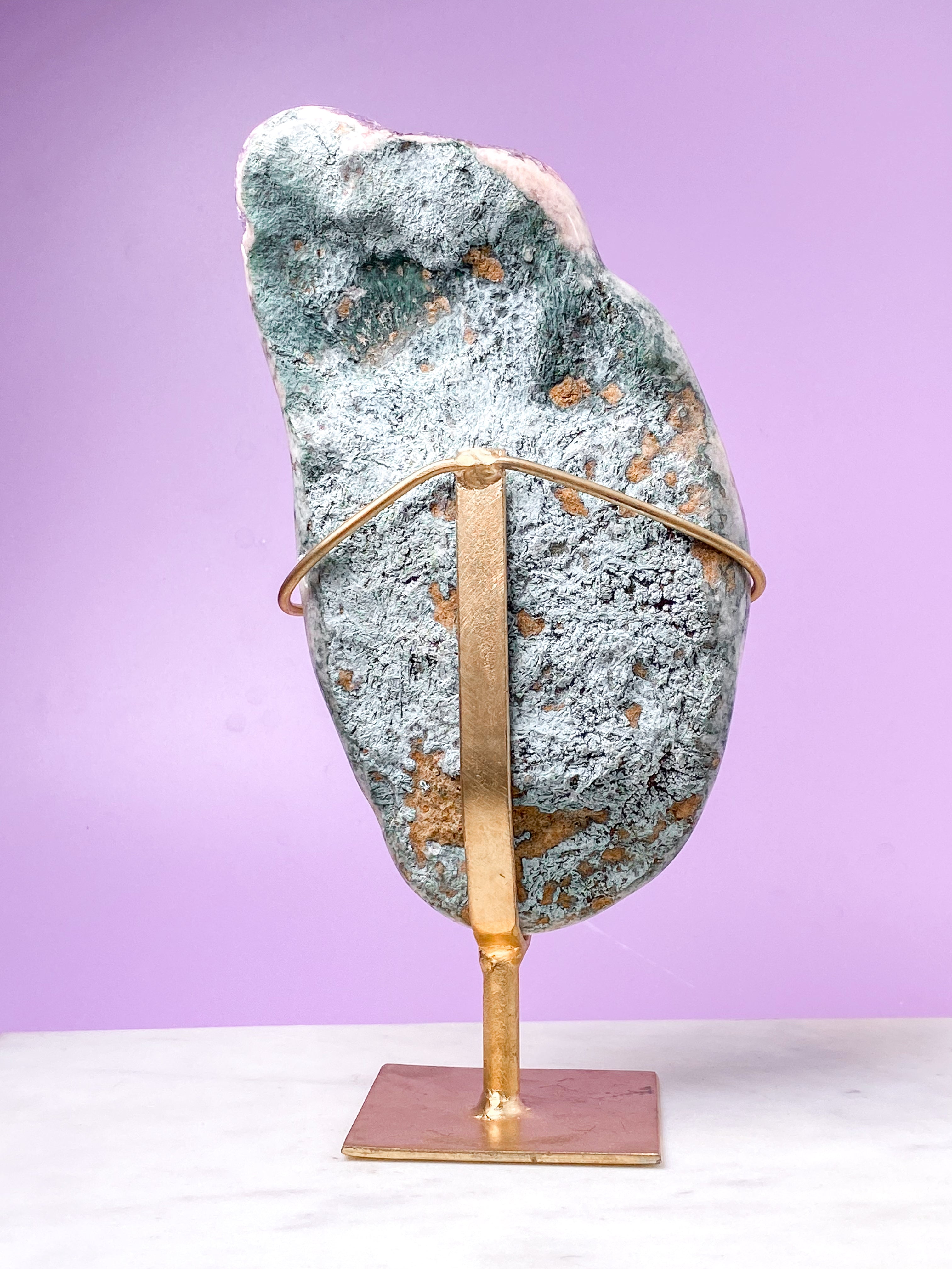 Rosa ametist på fot (nr 13)