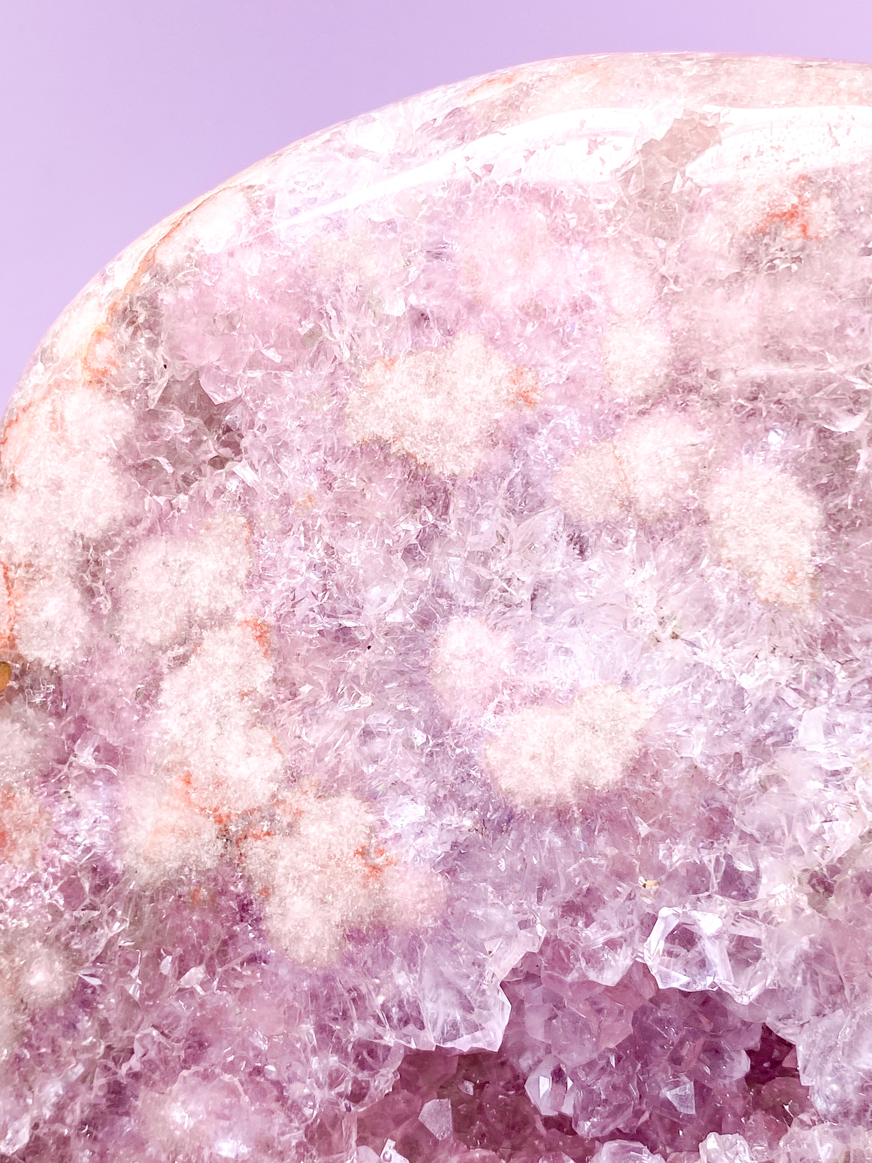 Rosa ametist på fot (nr 15)