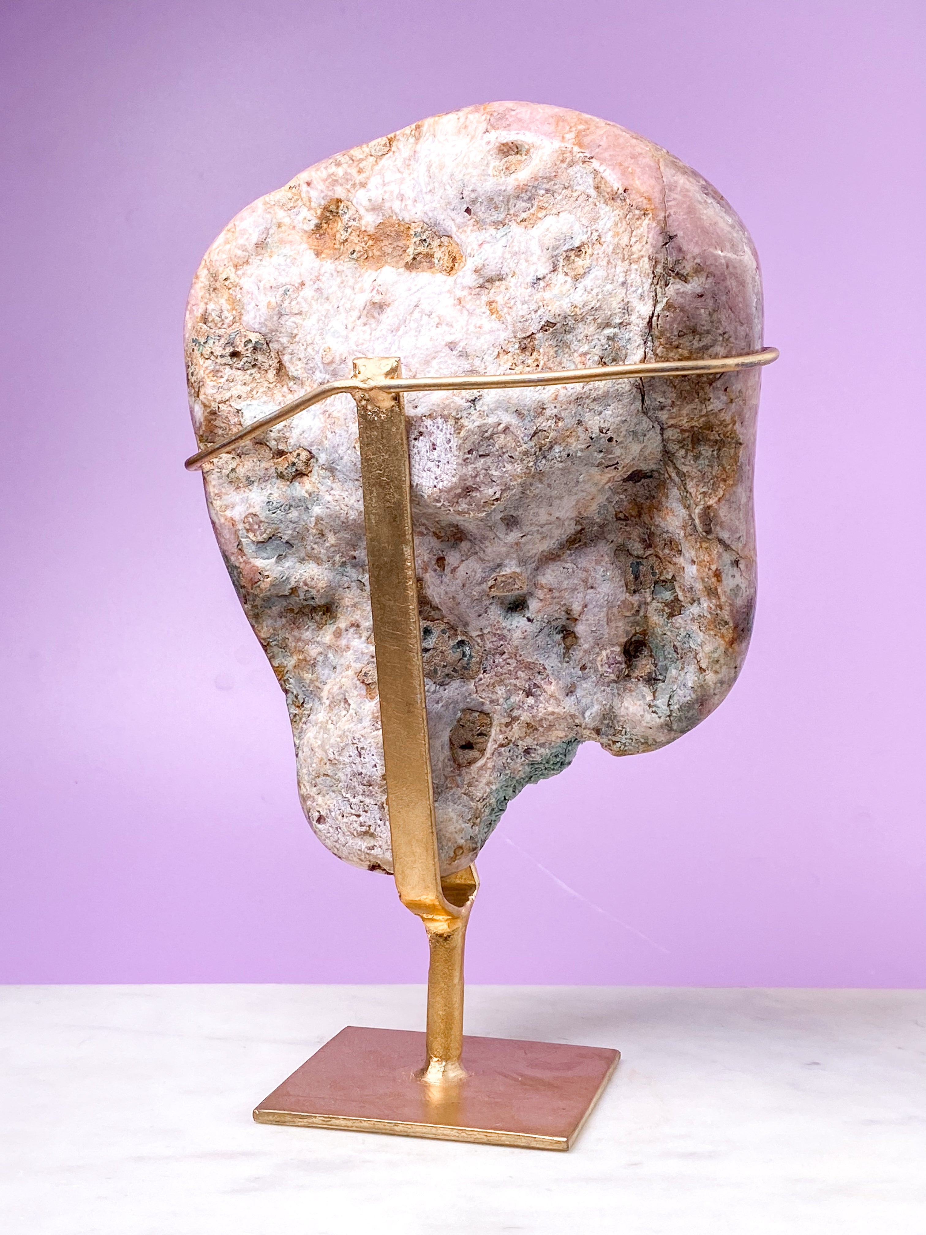 Rosa ametist på fot (nr 15)