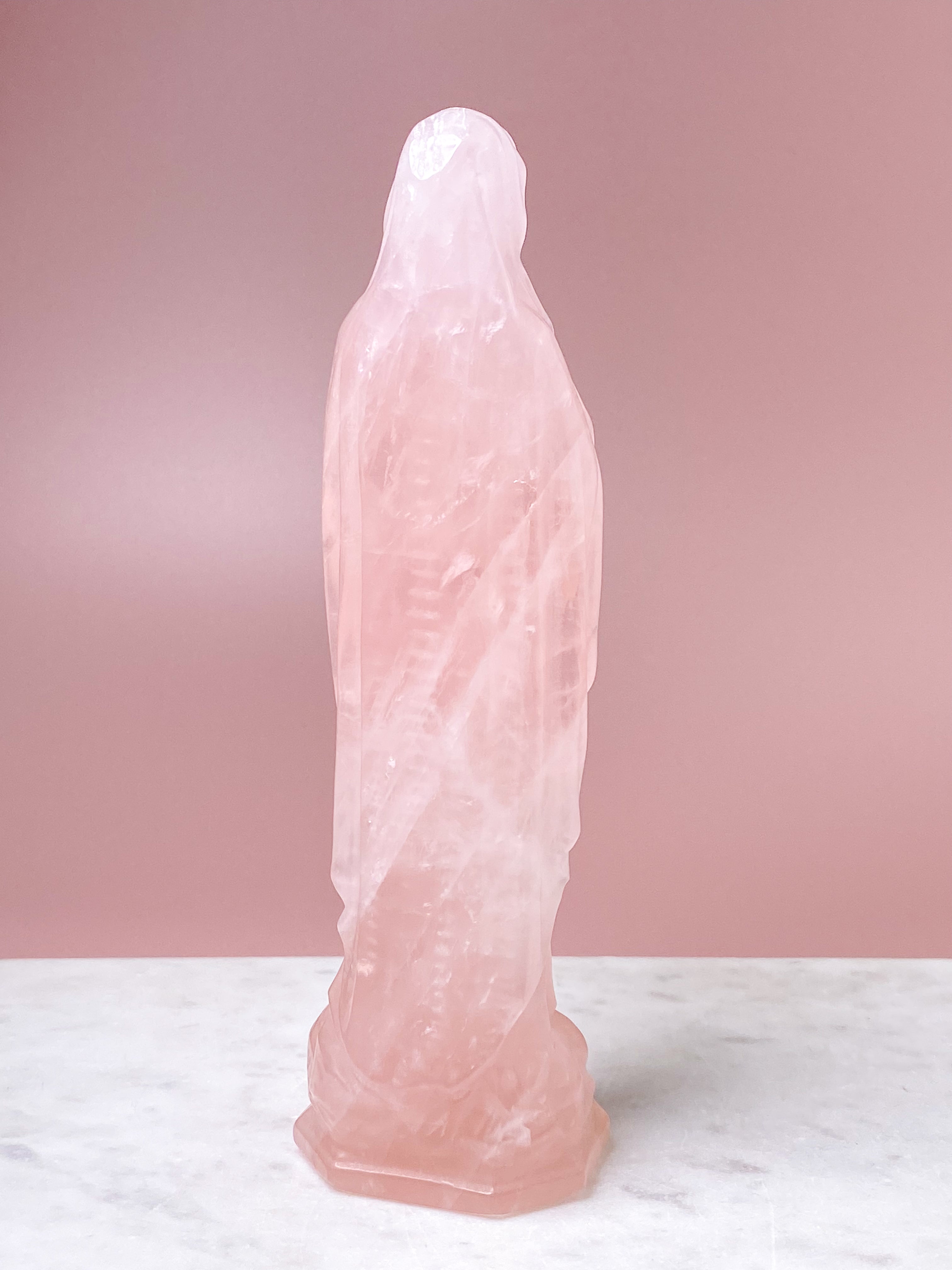 XL Rosakvarts Tower (1,5 kg)