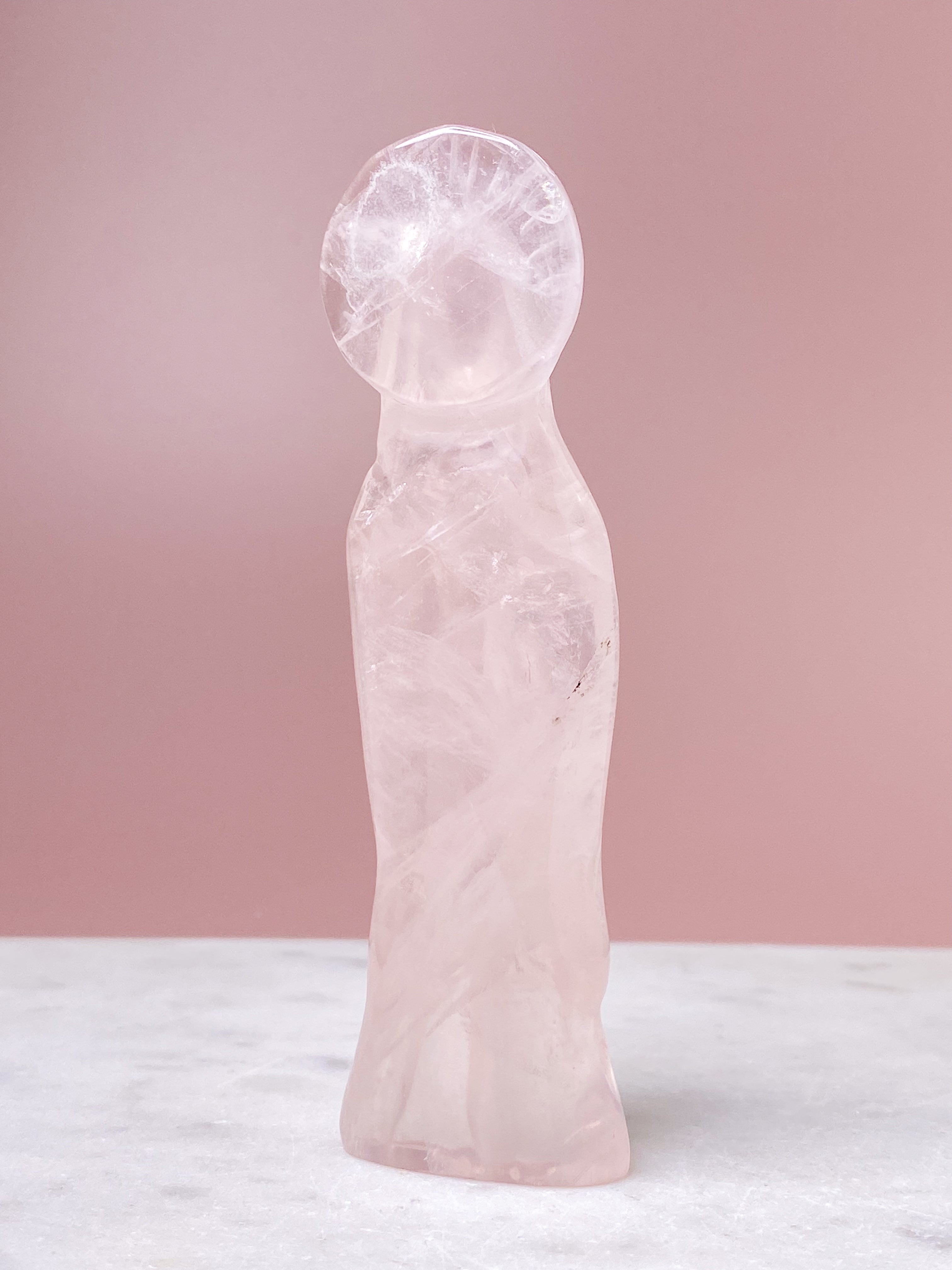 XL Rosakvarts Tower (1,5 kg)