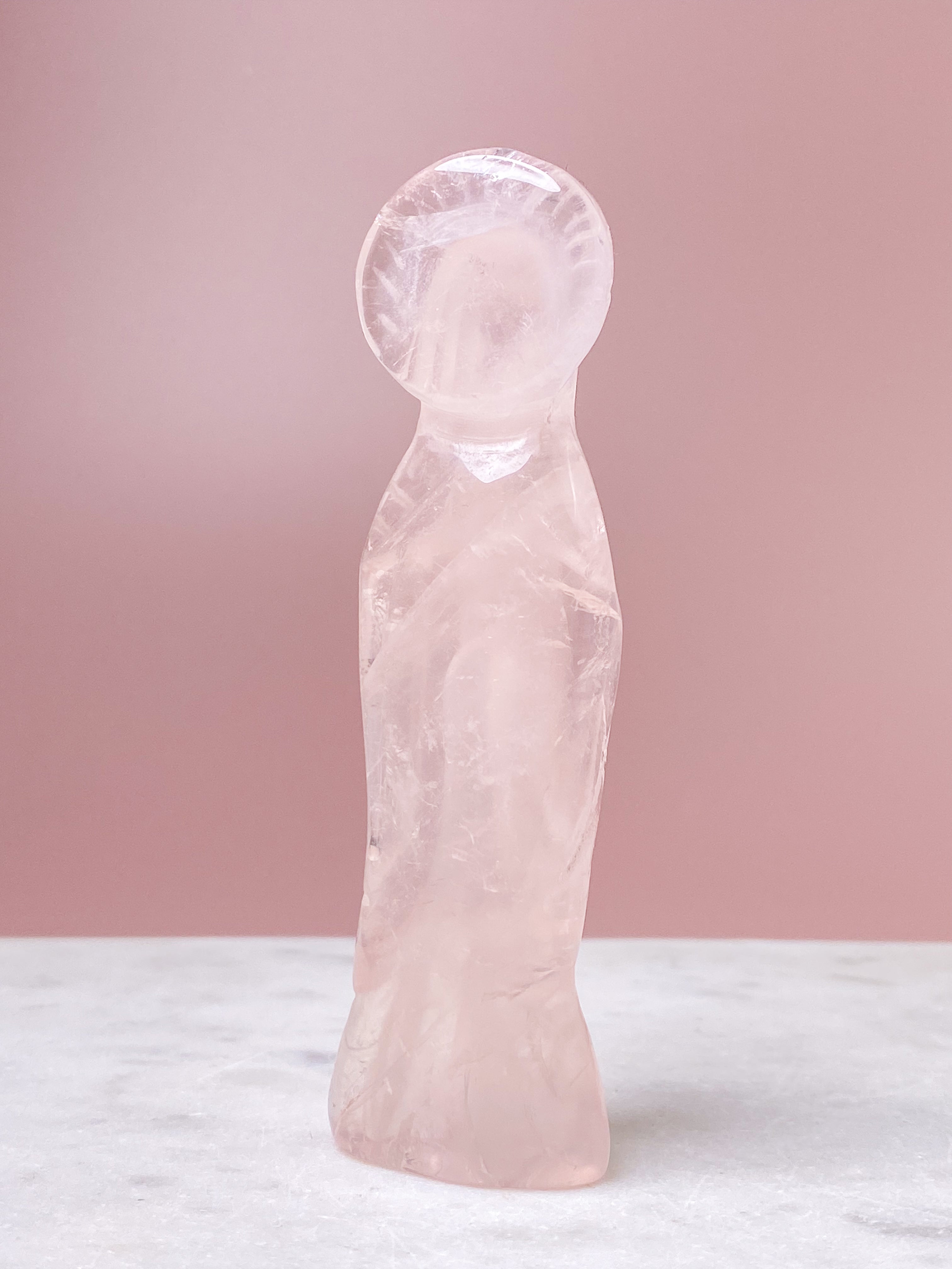 XL Rosakvarts Tower (1,5 kg)