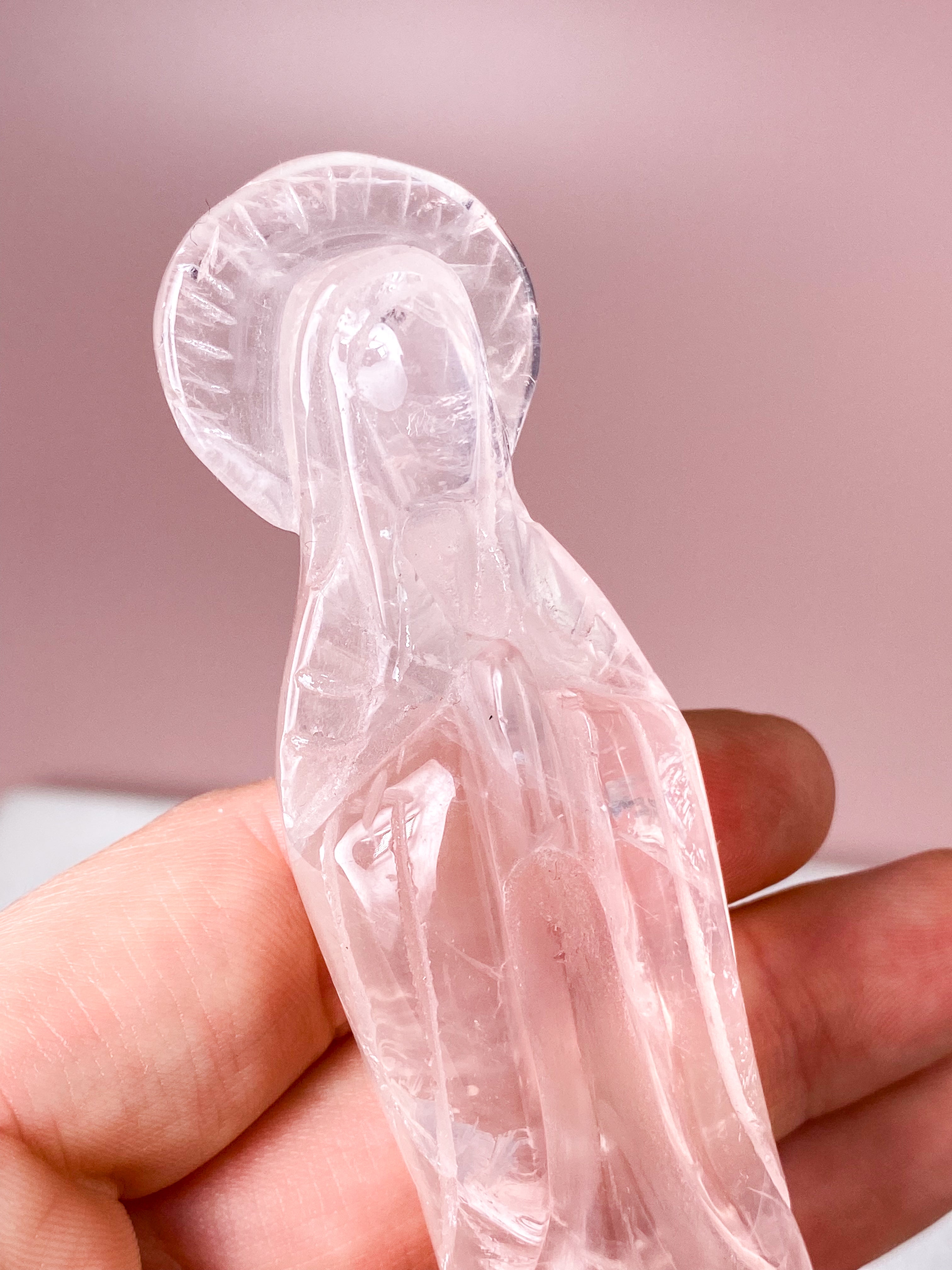 XL Rosakvarts Tower (1,5 kg)