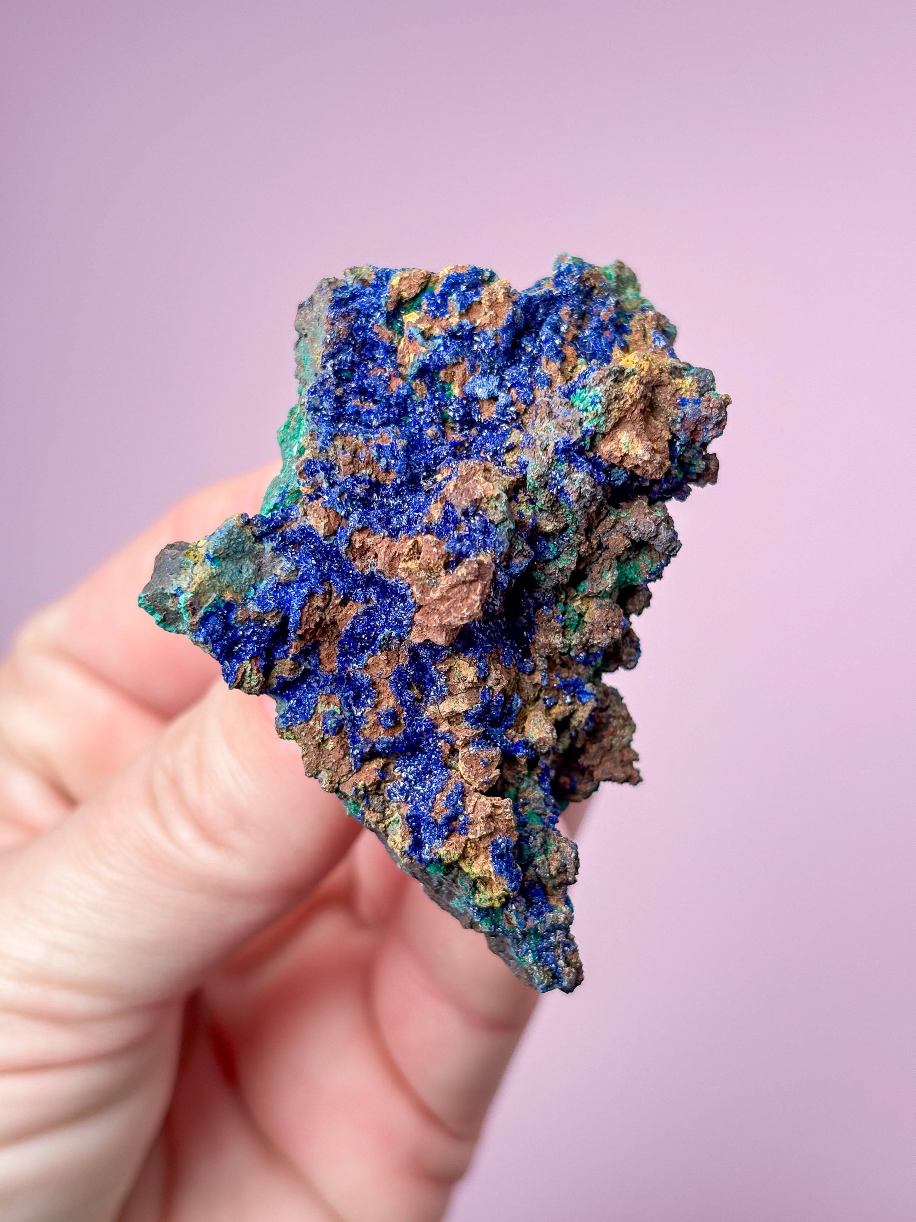 Azuritkluster (nr 2)