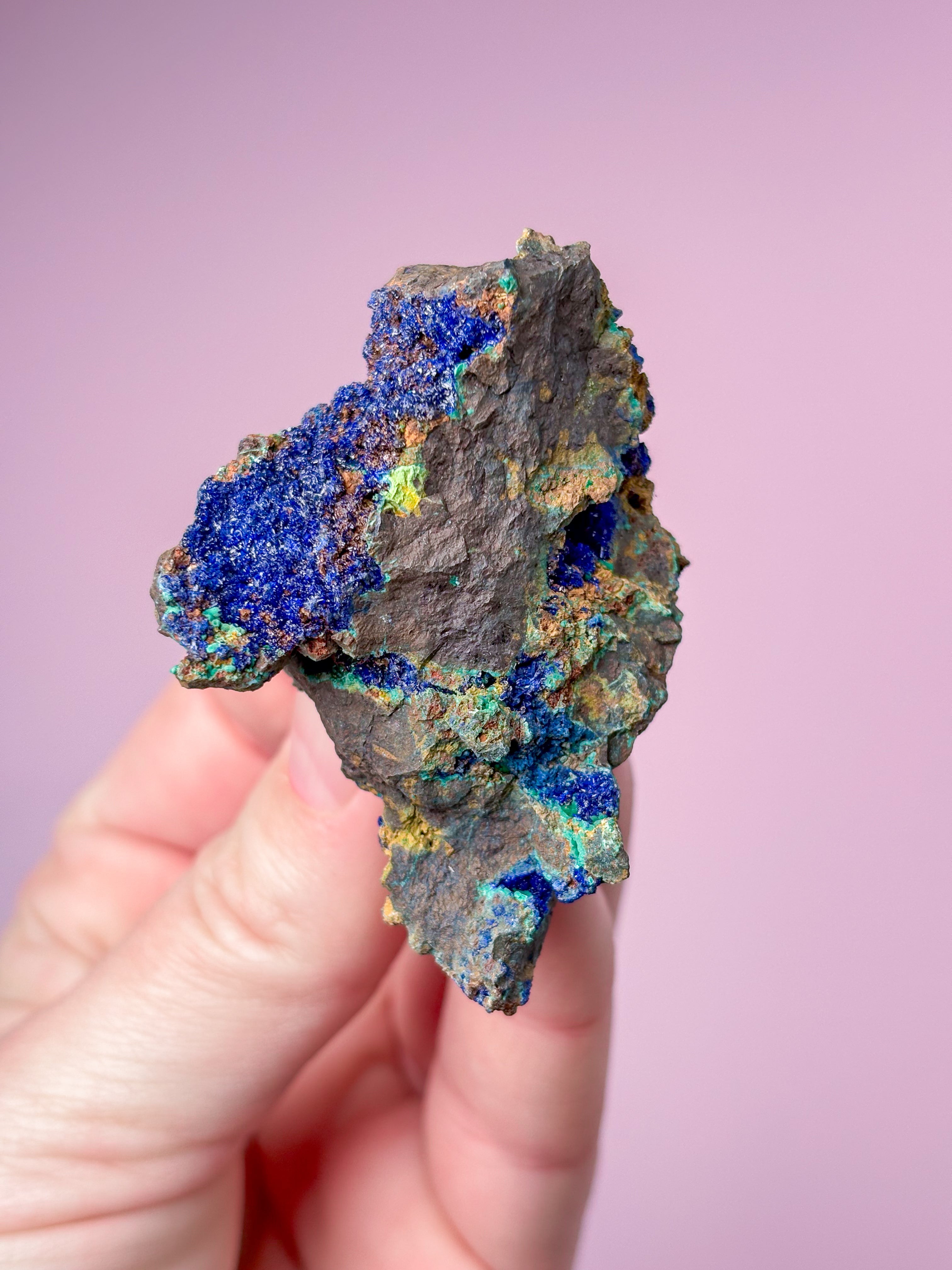 Azuritkluster (nr 4)