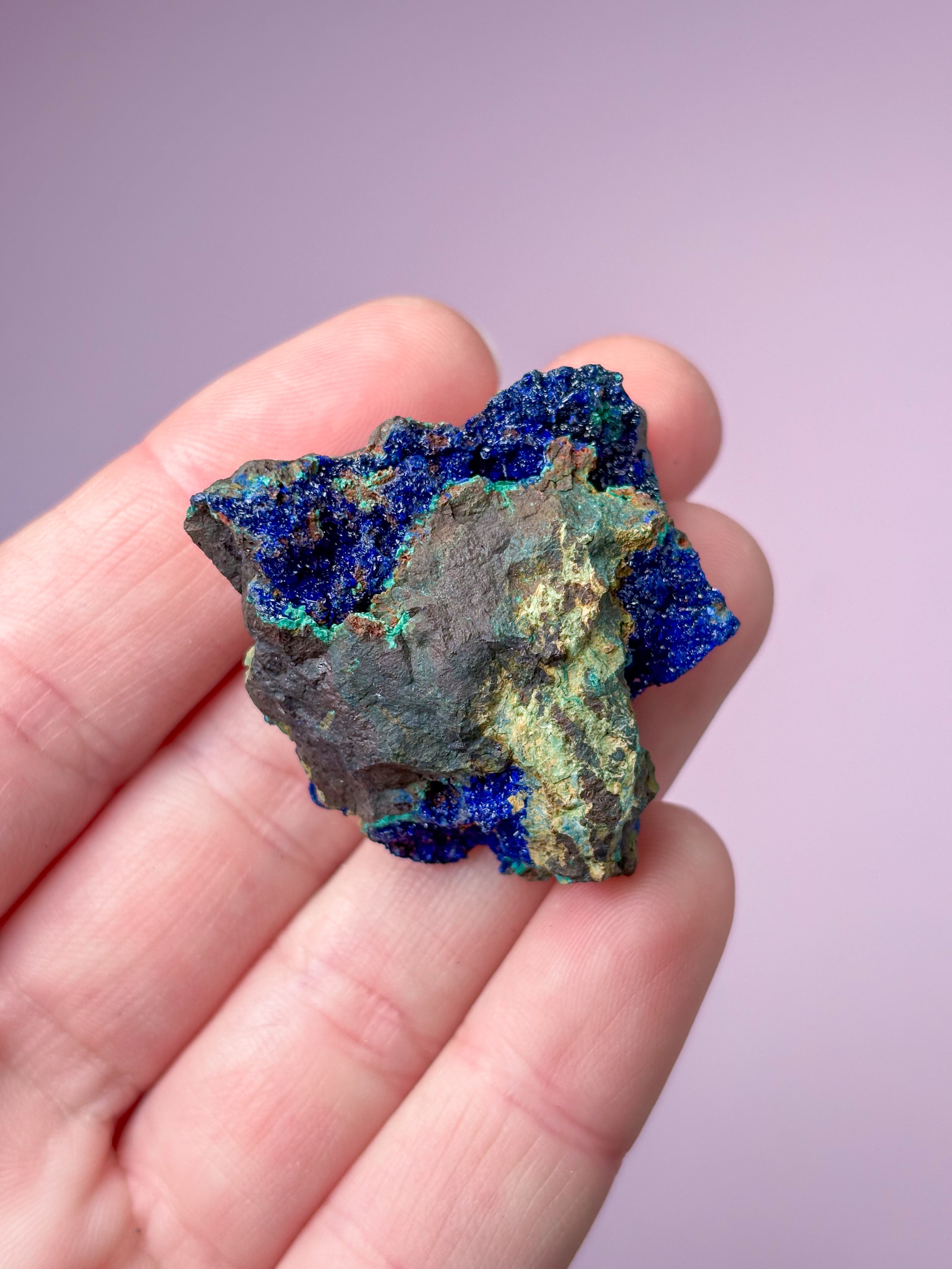 Azuritkluster (nr 16)