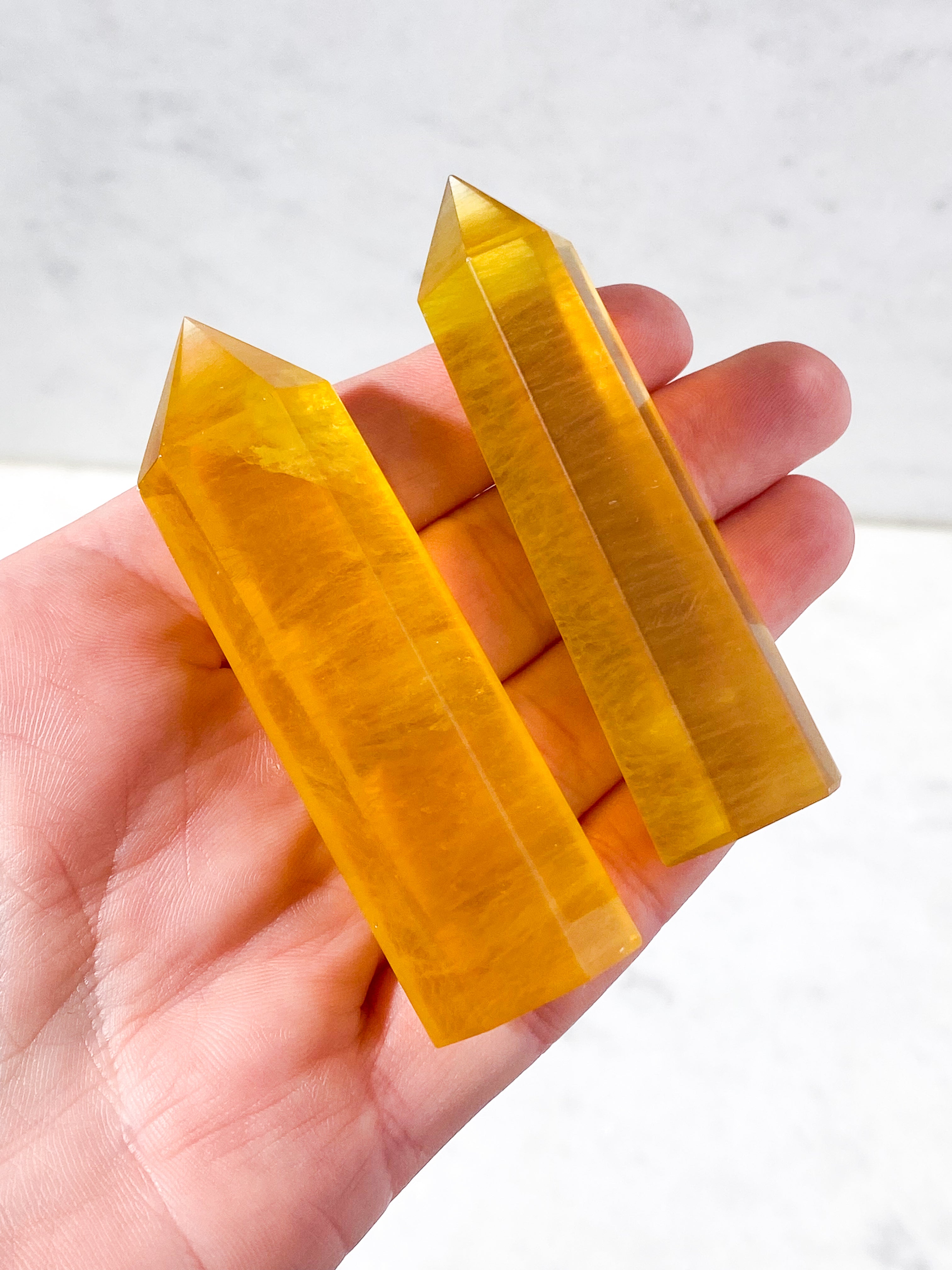 Gult Fluorit Torn - Exklusiv Kvalitet