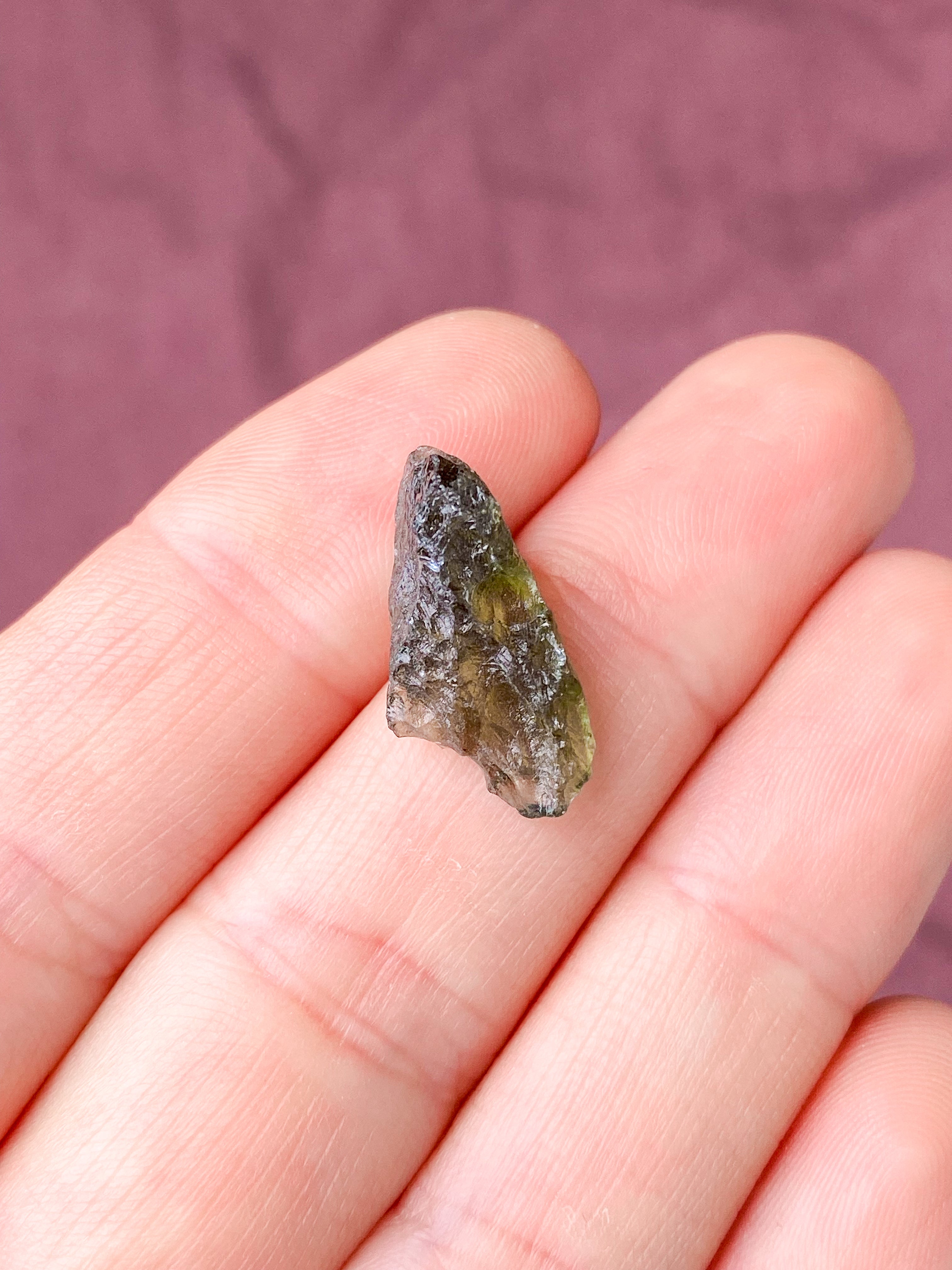 Besednice Moldavit Pendant (nr 18)