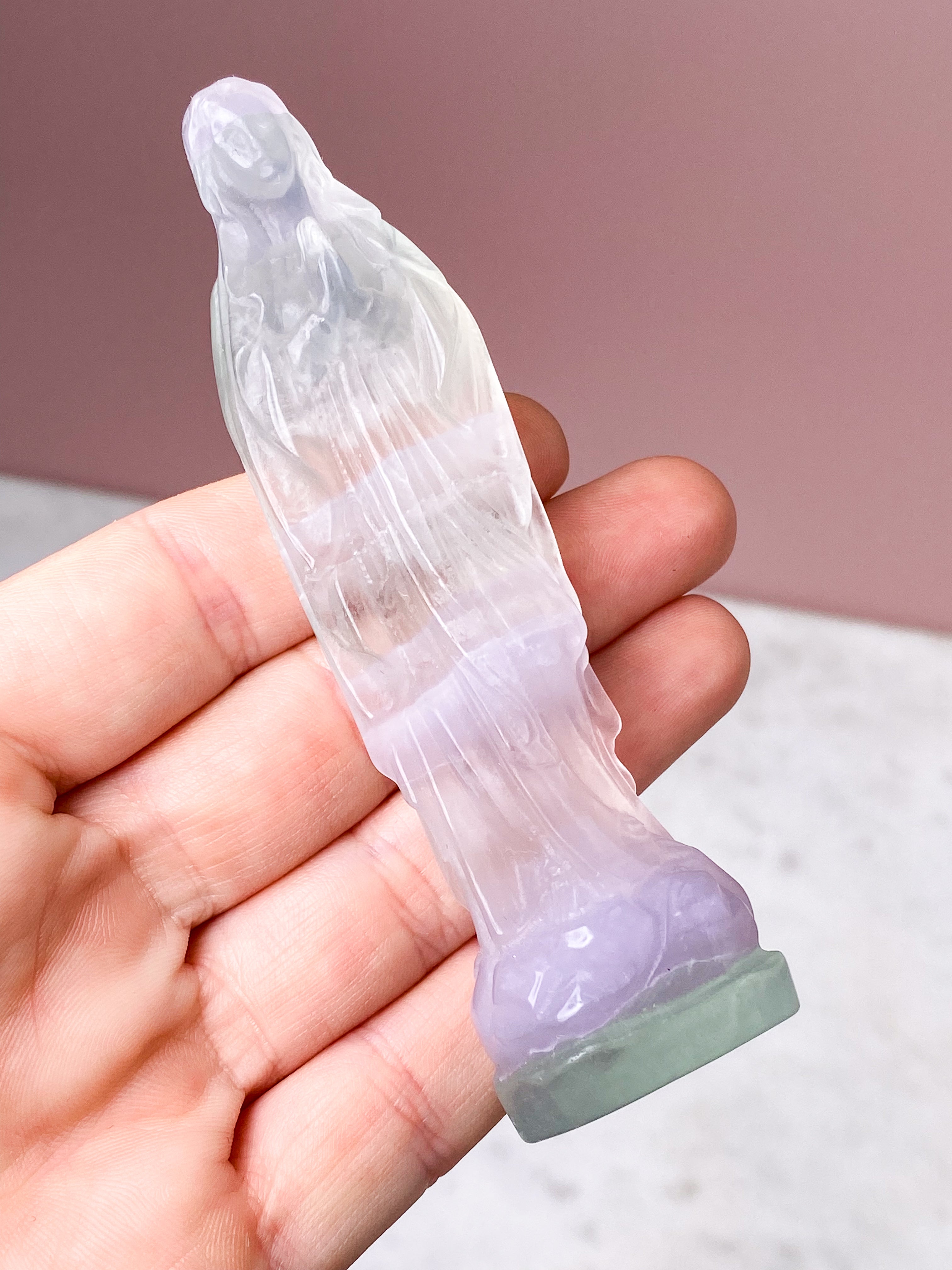 Yttrium fluorit torn (nr X) exklusiv kvalitet