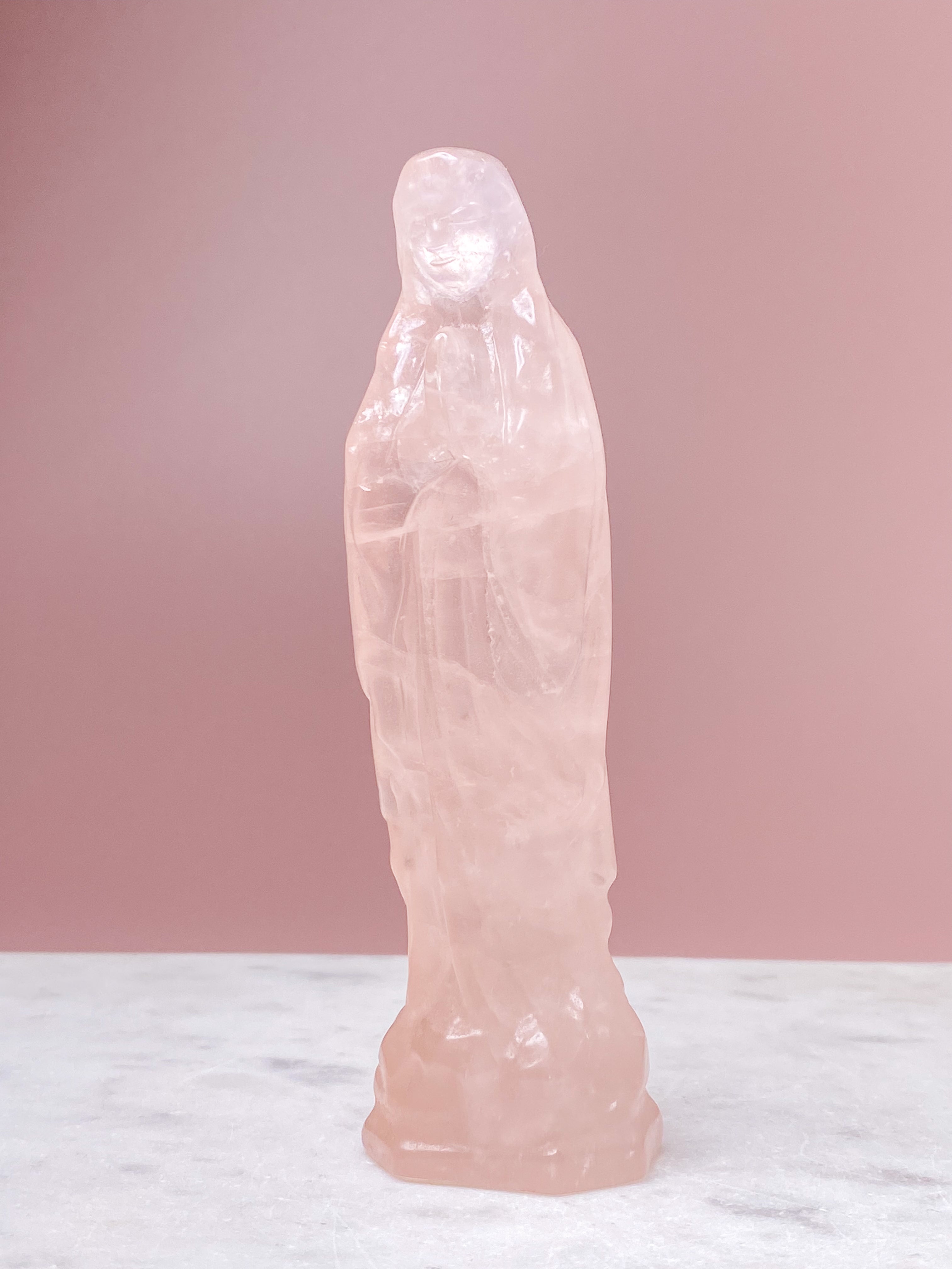 XL Rosakvarts Tower (1,5 kg)