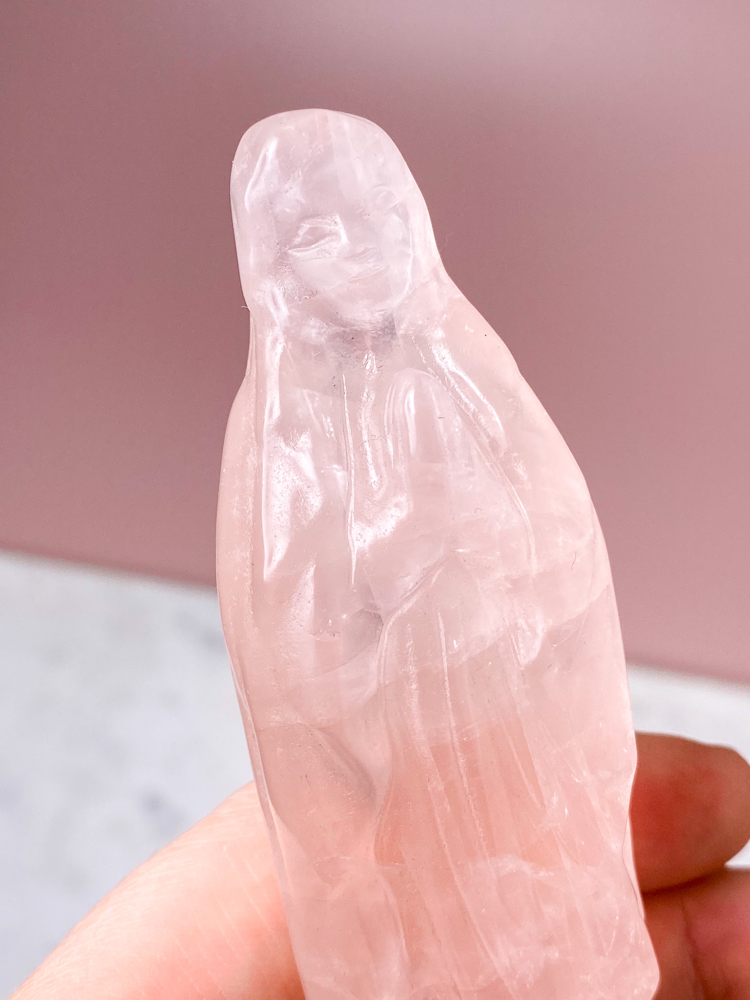 XL Rosakvarts Tower (1,5 kg)