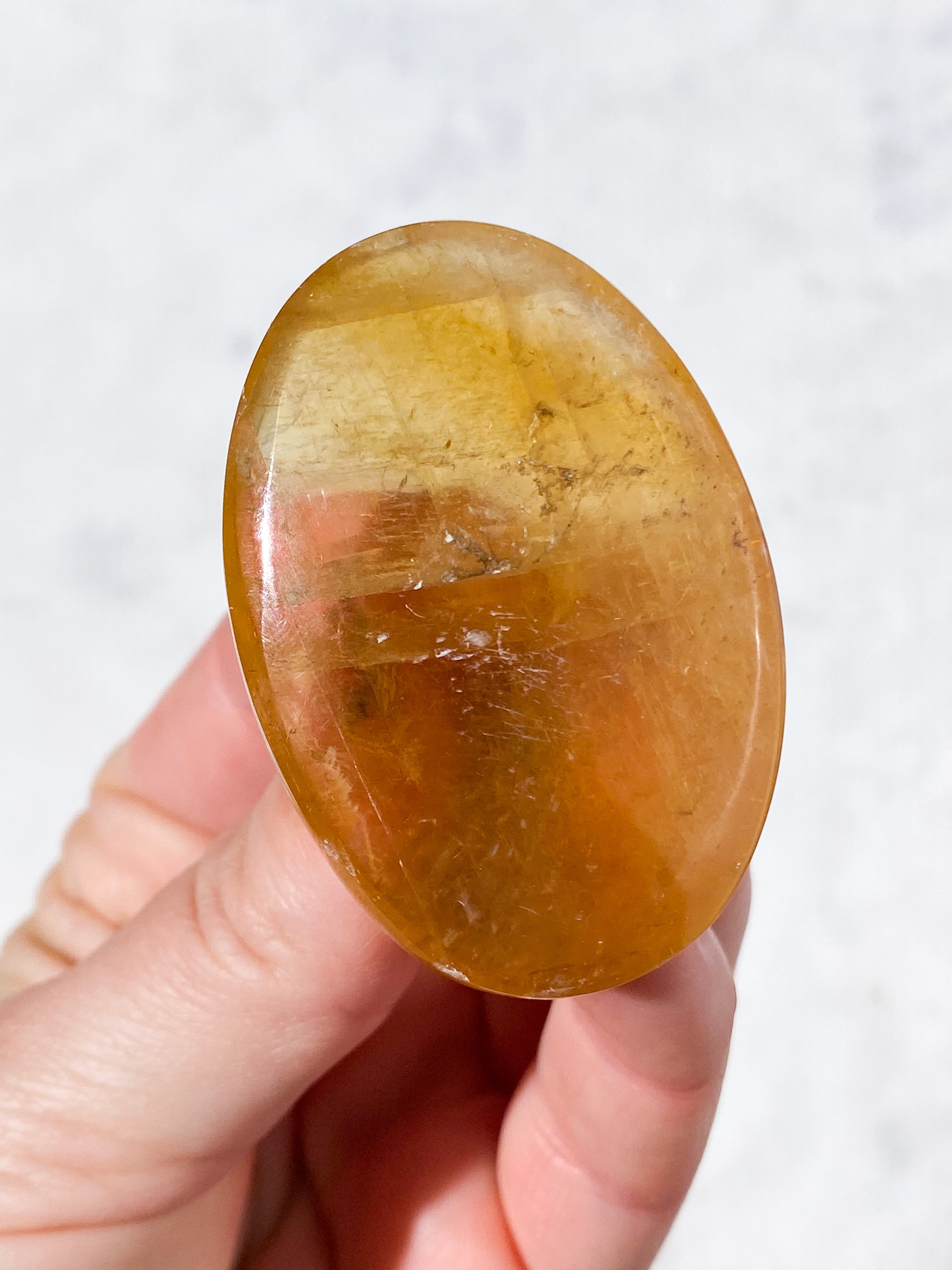 Honungskalcit Palmsten (Nr. 15)