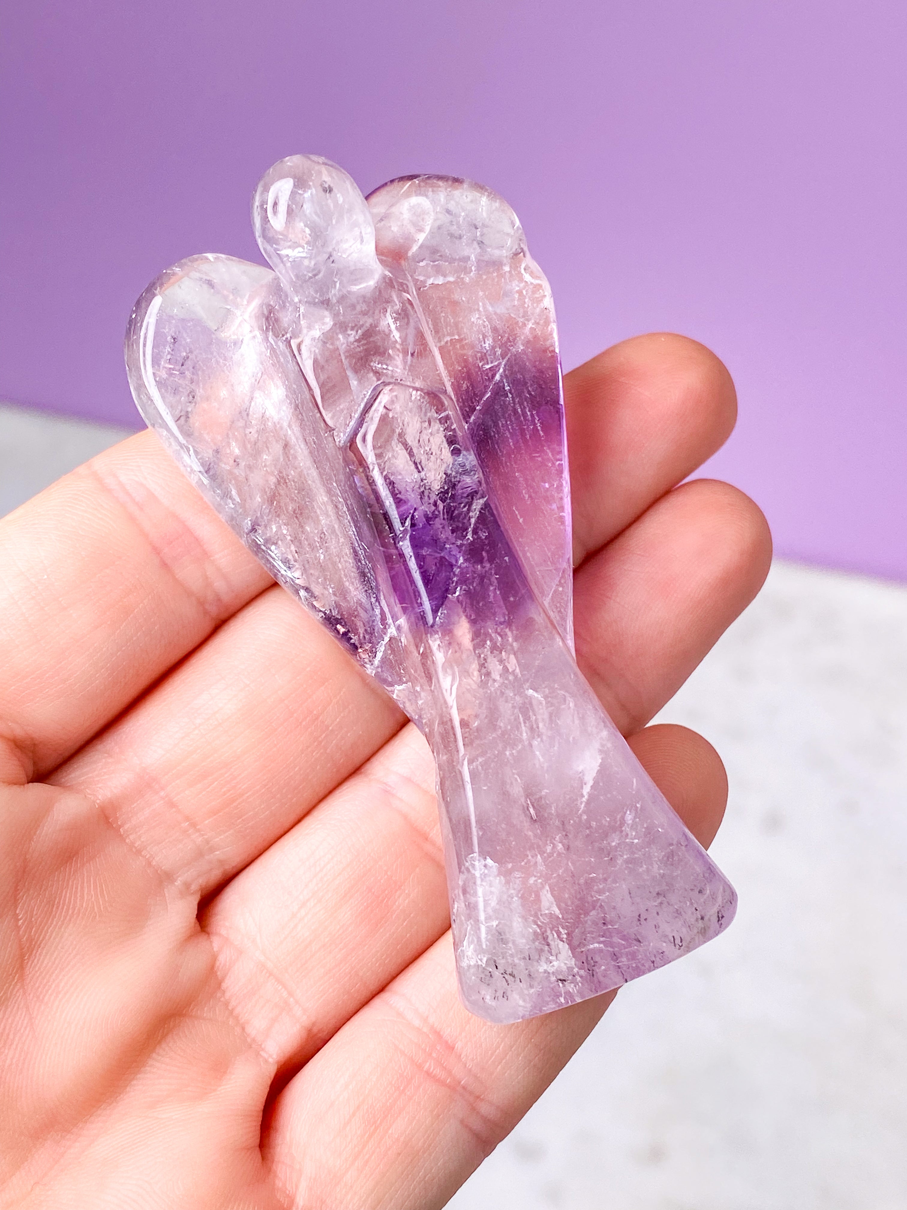 Smokey Phantom Ametistängel (nr 1)