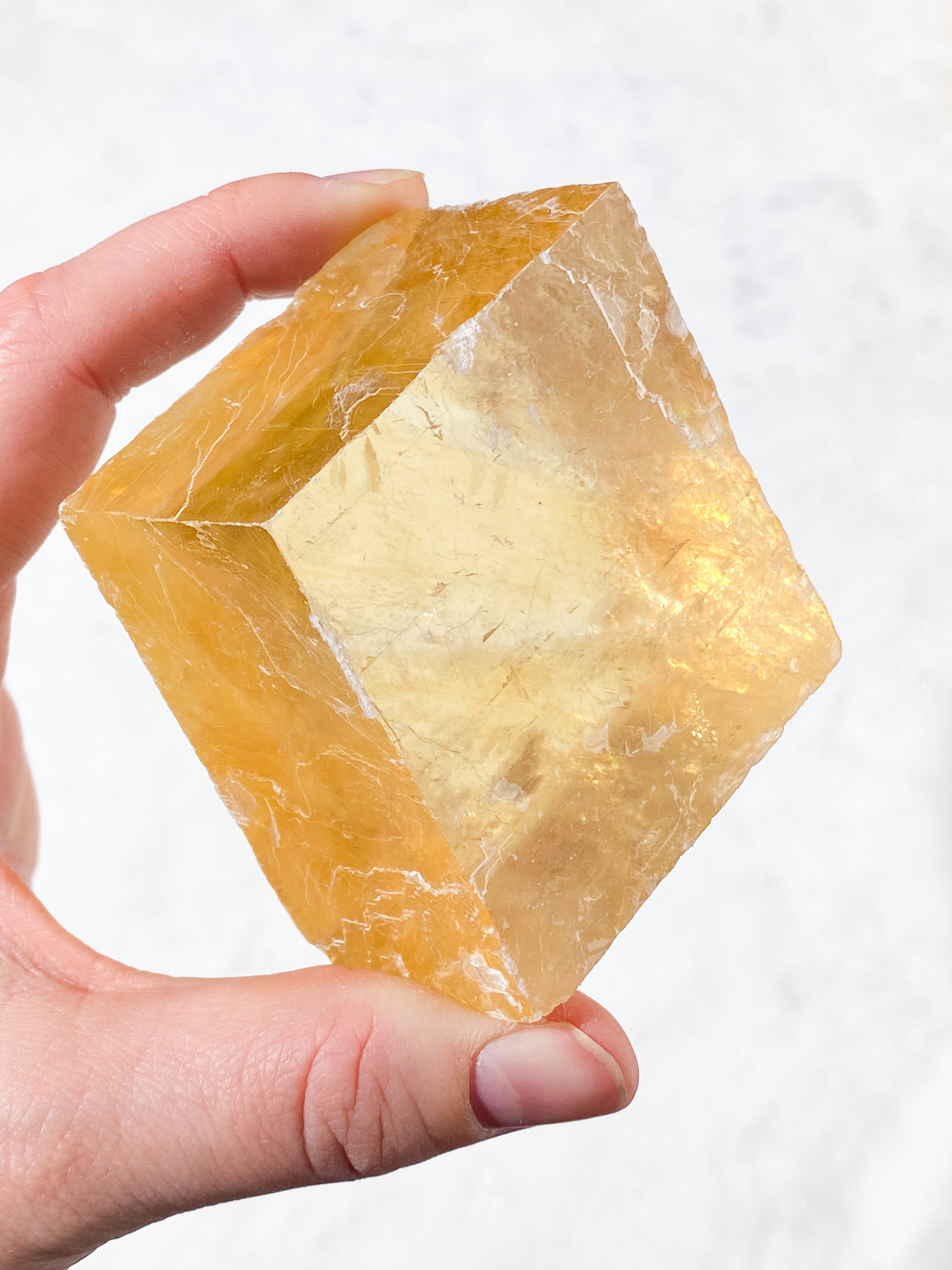 Optisk honungskalkcit rå (nr 5)