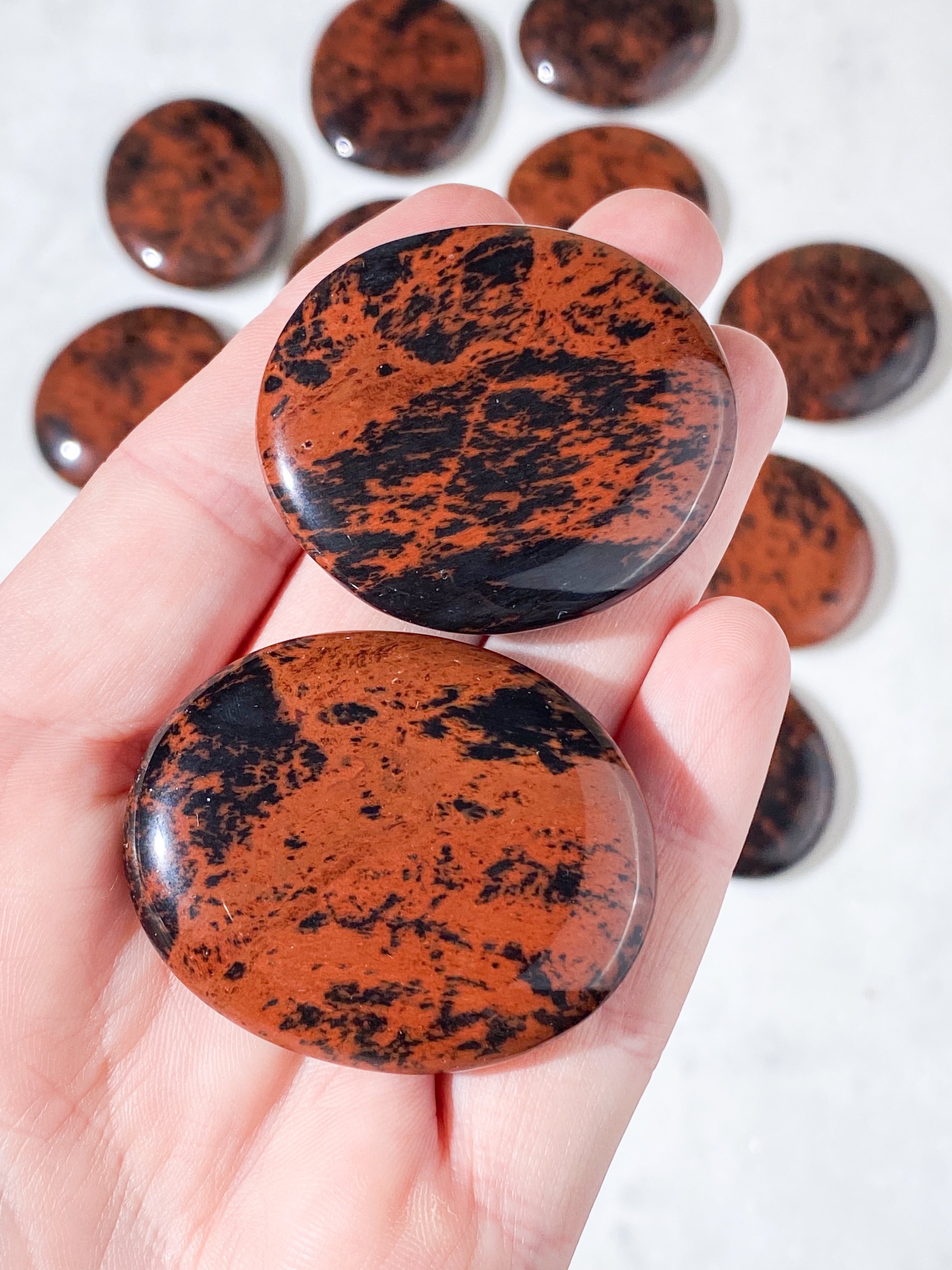 Mahogny Obsidian Disc