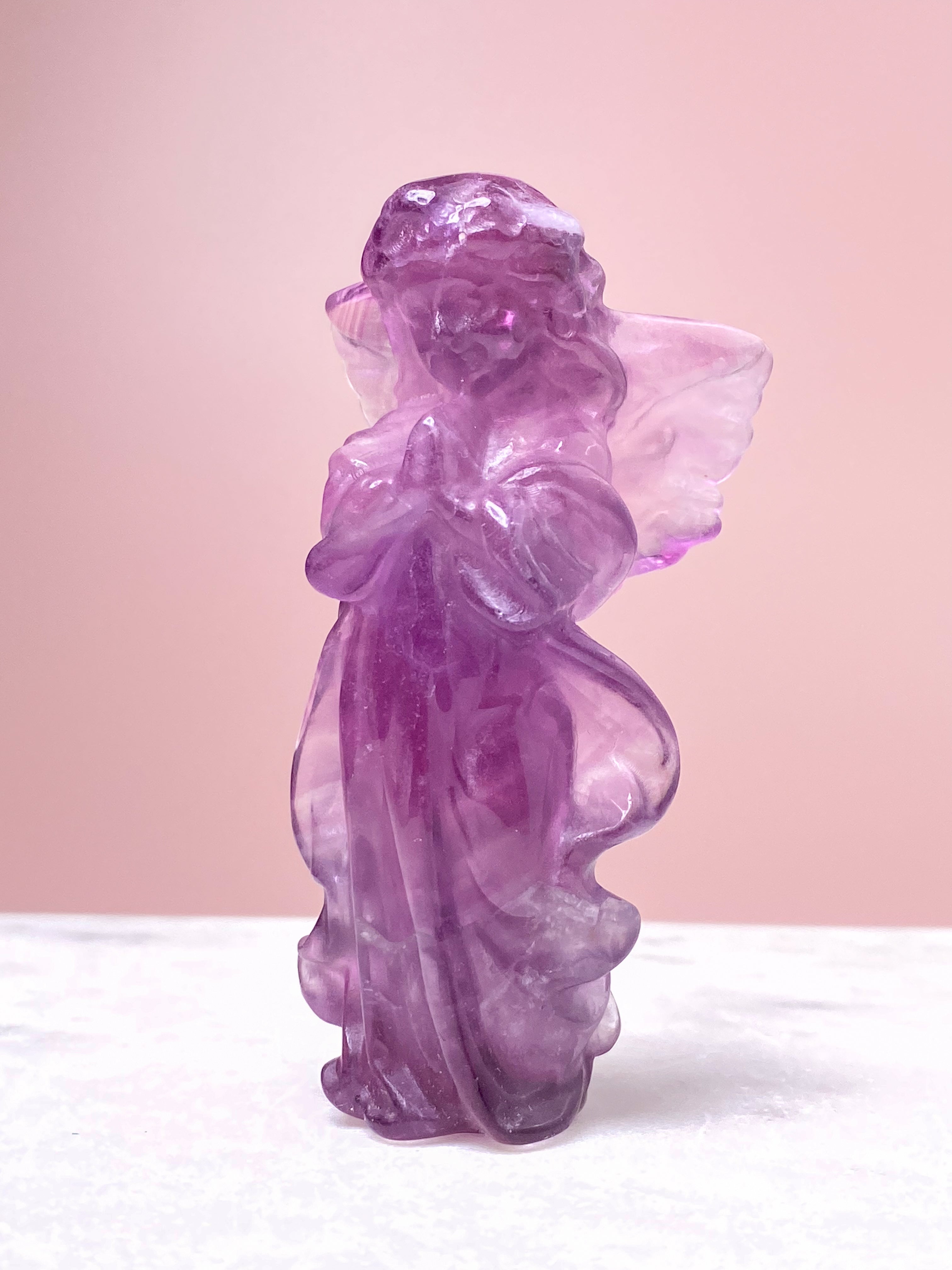 Vin röd fluorit torn - sällsynt