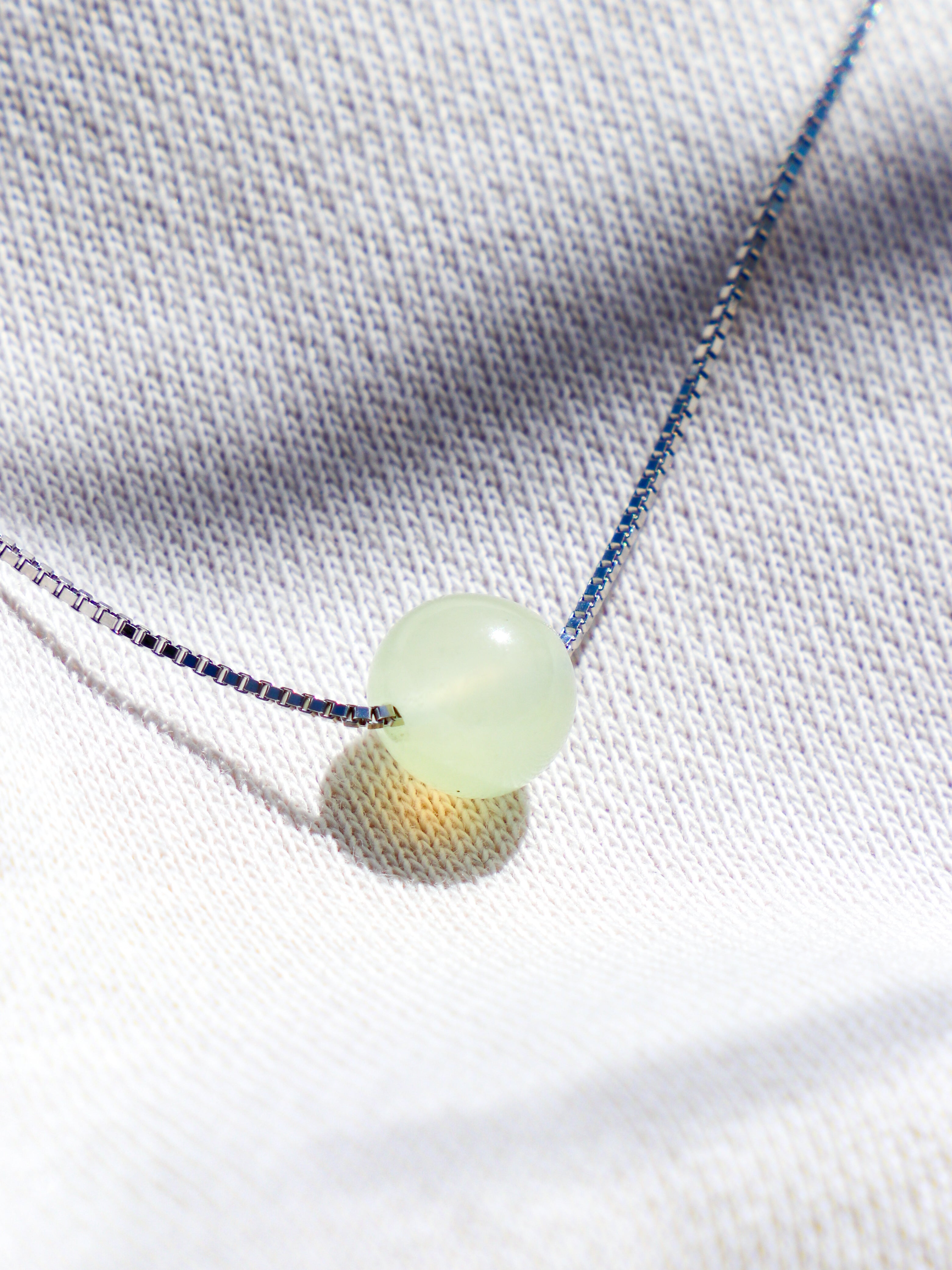 Akvamarin - Petite Heart - Guld