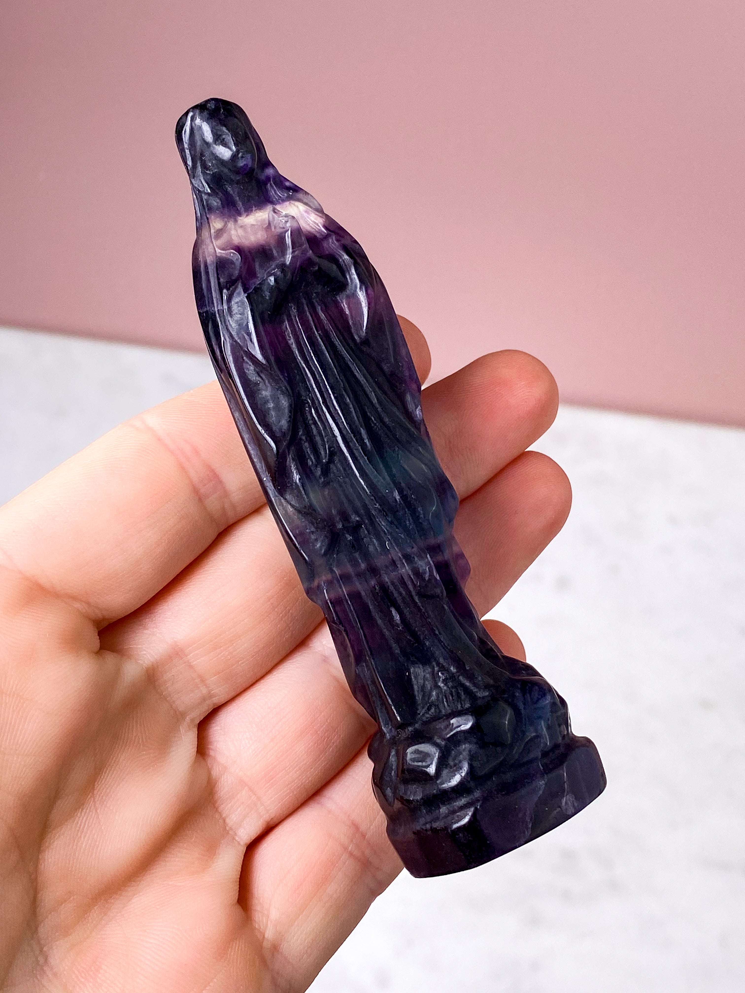 Vin röd fluorit torn - sällsynt