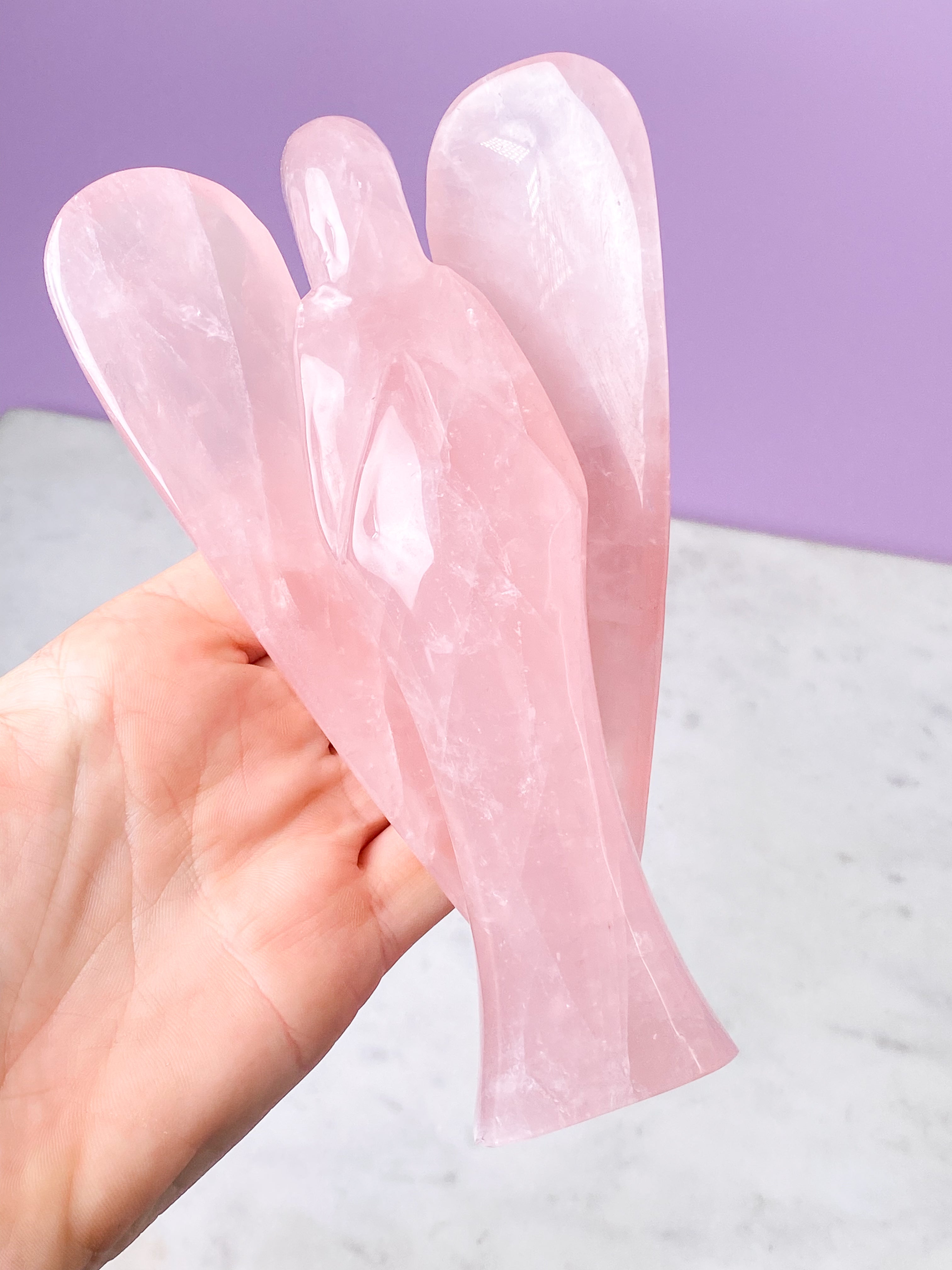 Rosakvarts Pocket Test (Exklusiv kvalitet)