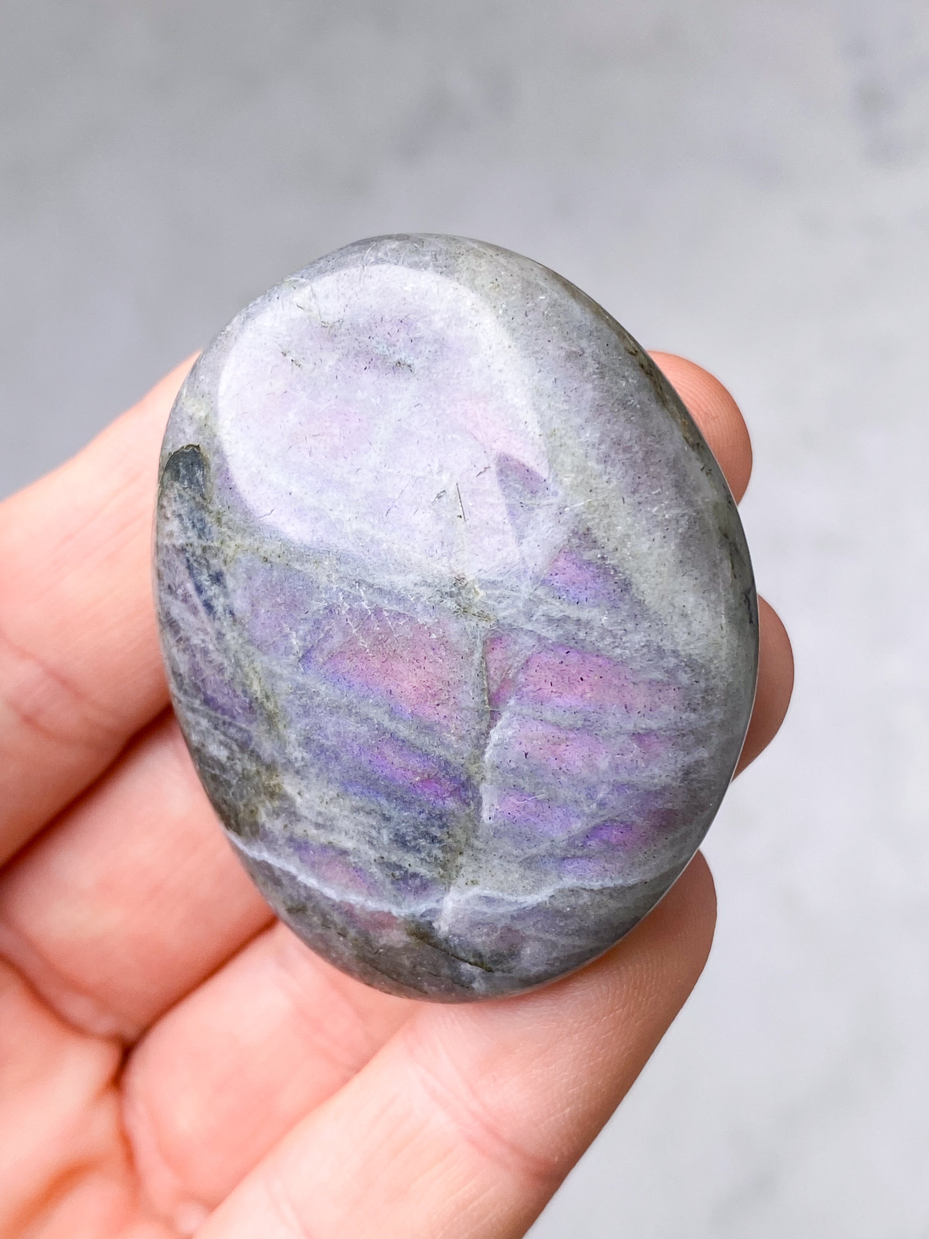 Guld labradorite hjärta