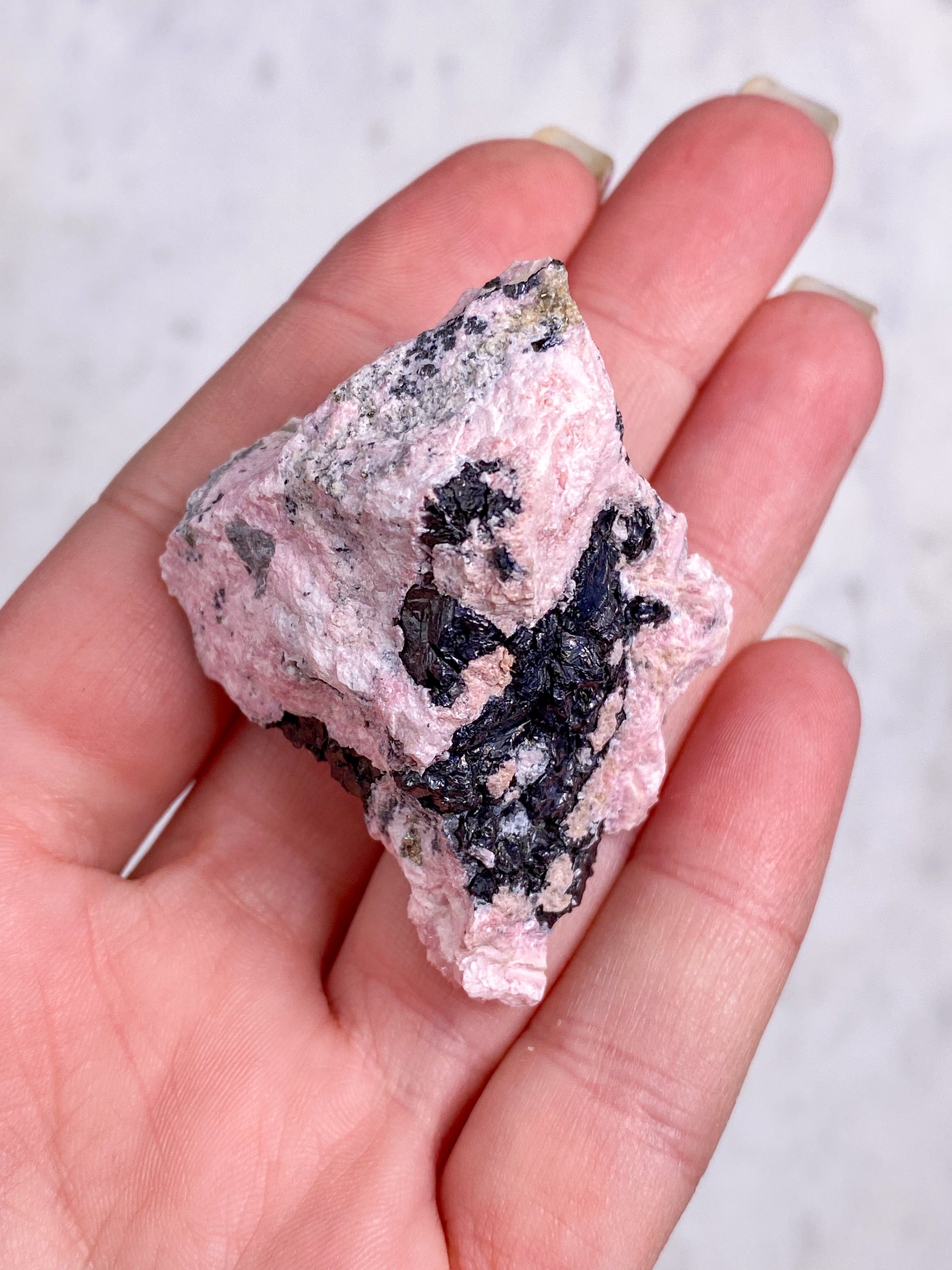 Rhodochrositkluster från Peru (nr 2)