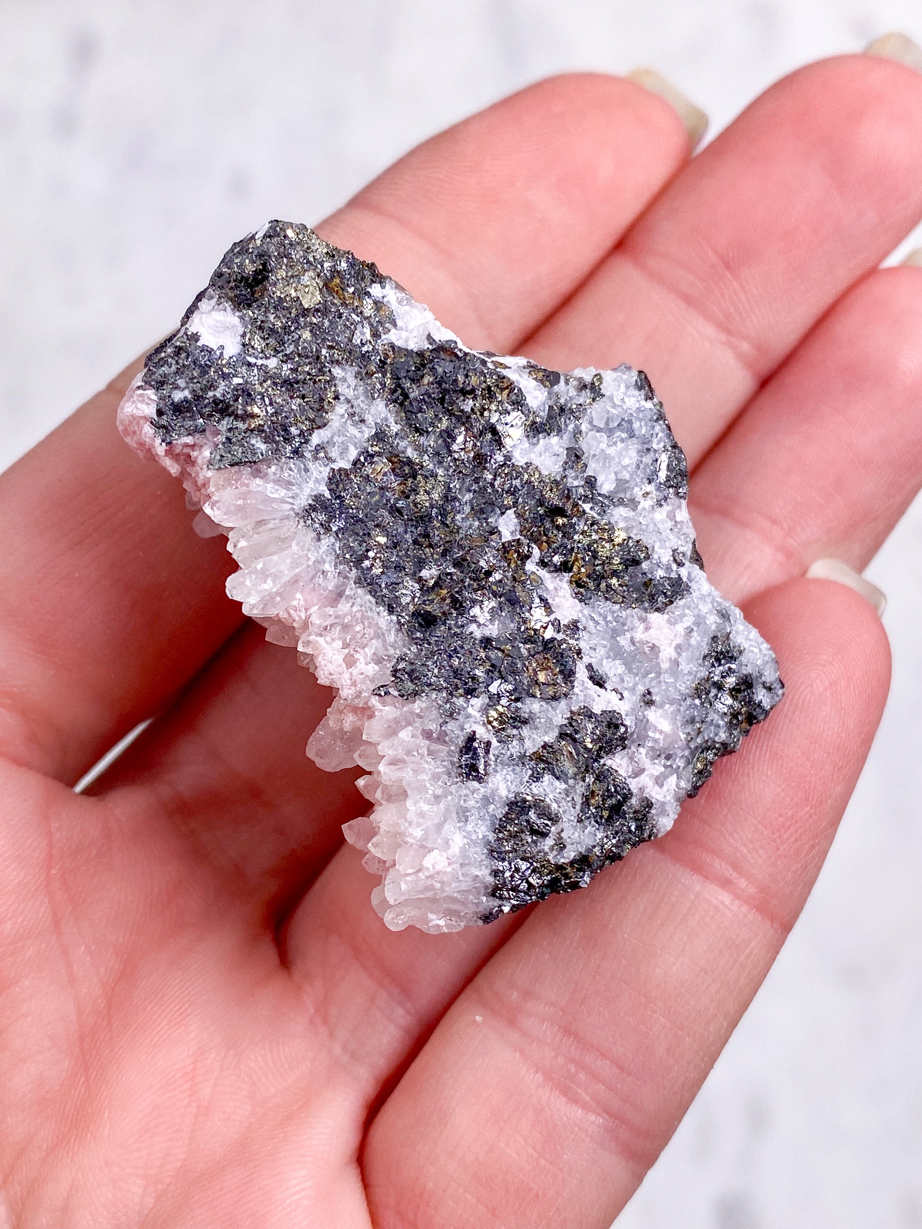 Rhodochrositkluster från Peru (nr 8)