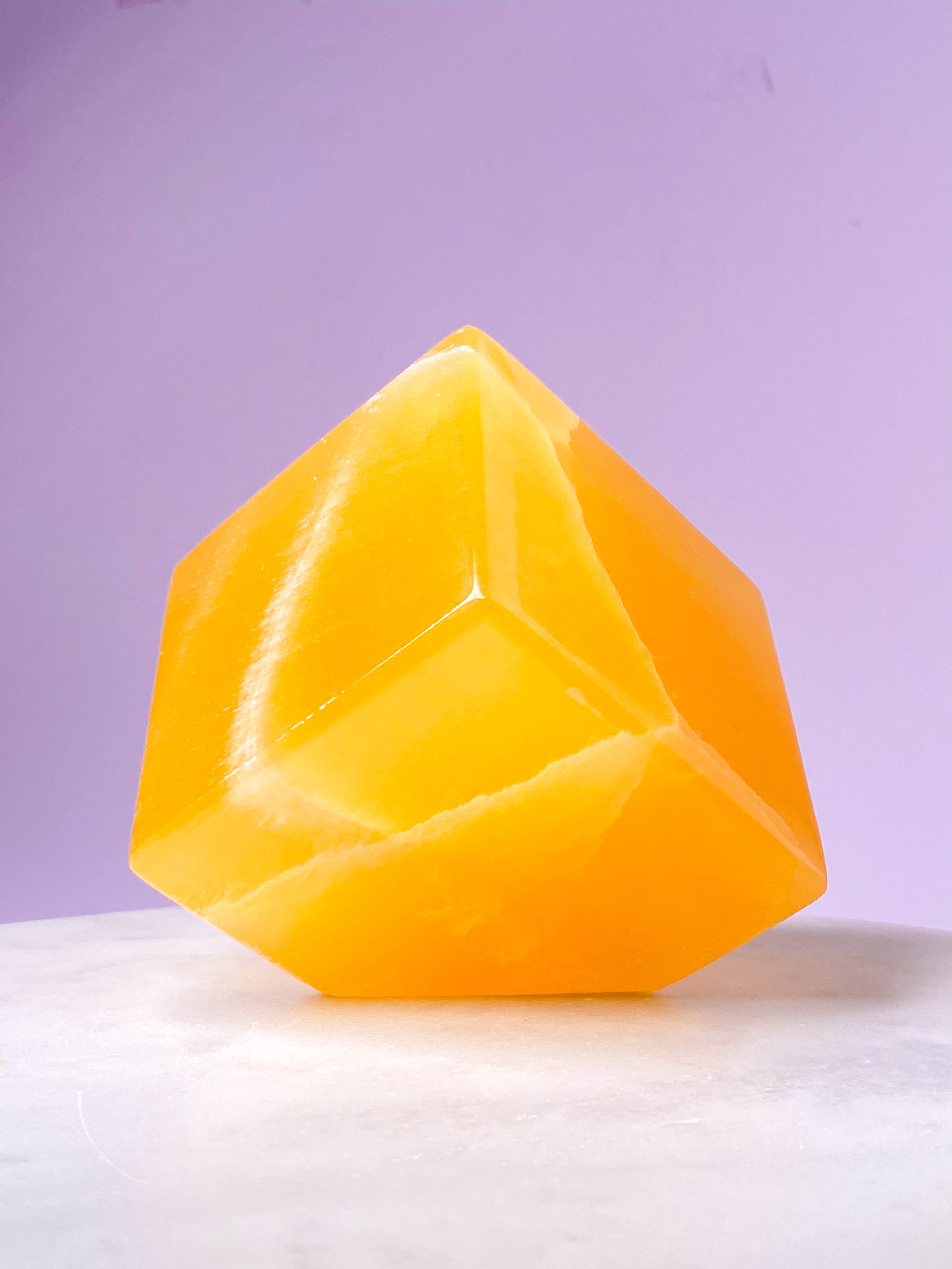 Honeycomb Calcit Kube (Nr. 11)
