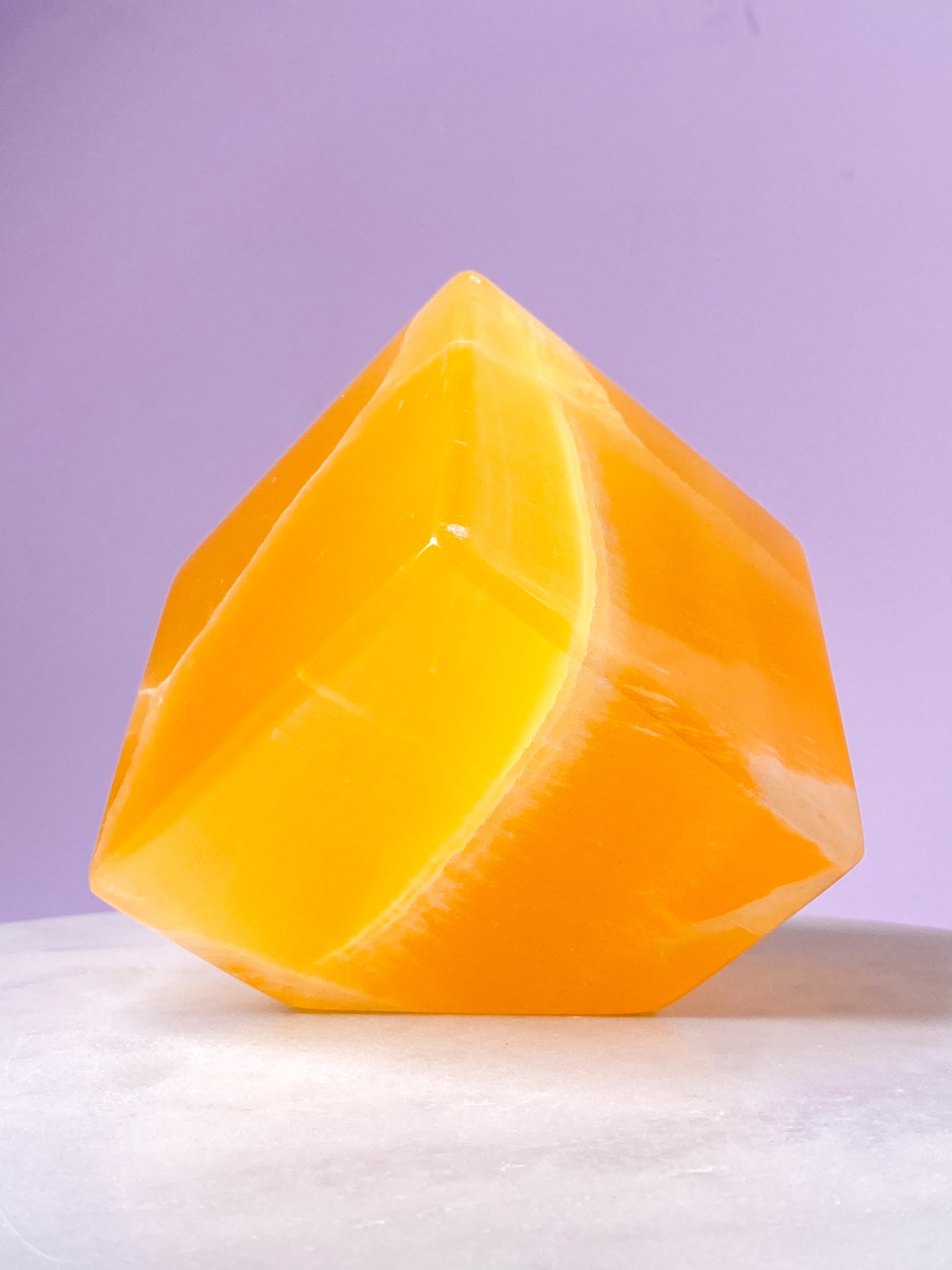 Honeycomb Calcit Kube (Nr. 11)