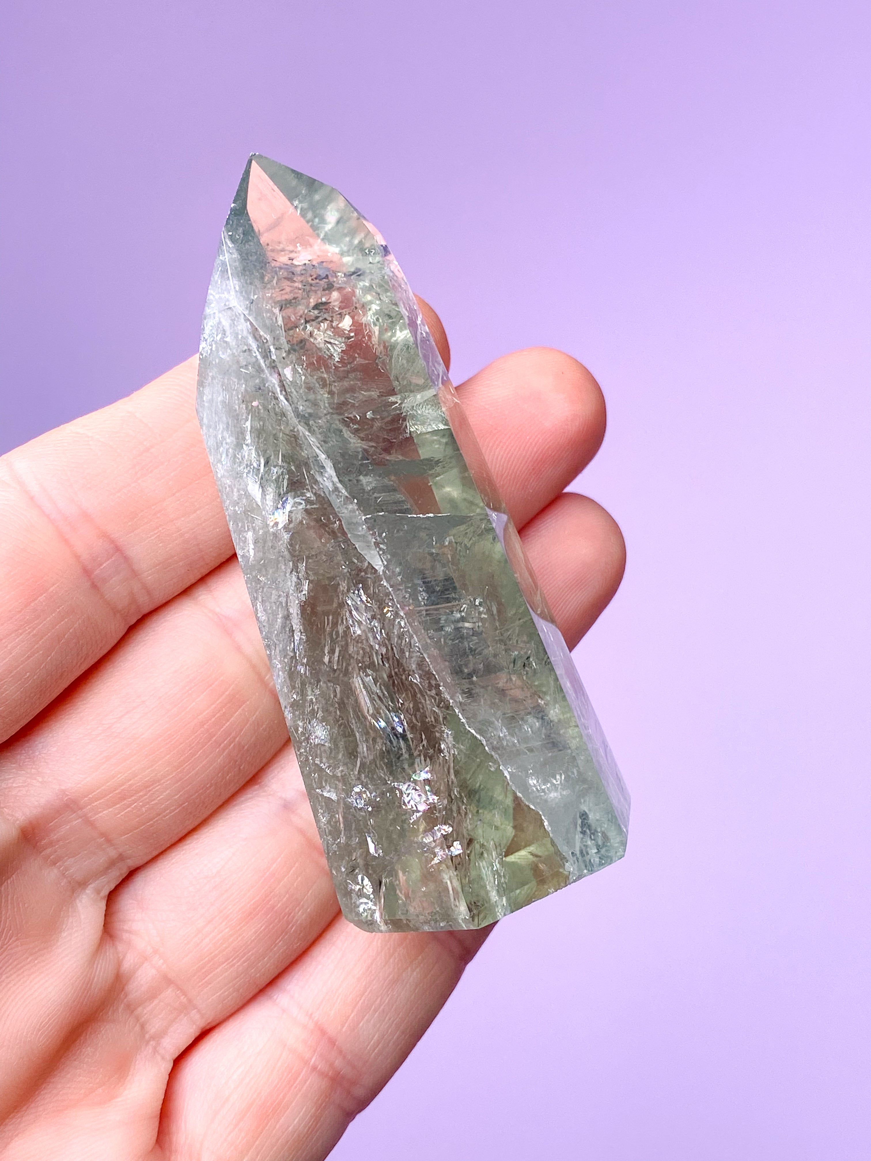 Prasiolittorn (nr 8) Grön ametist