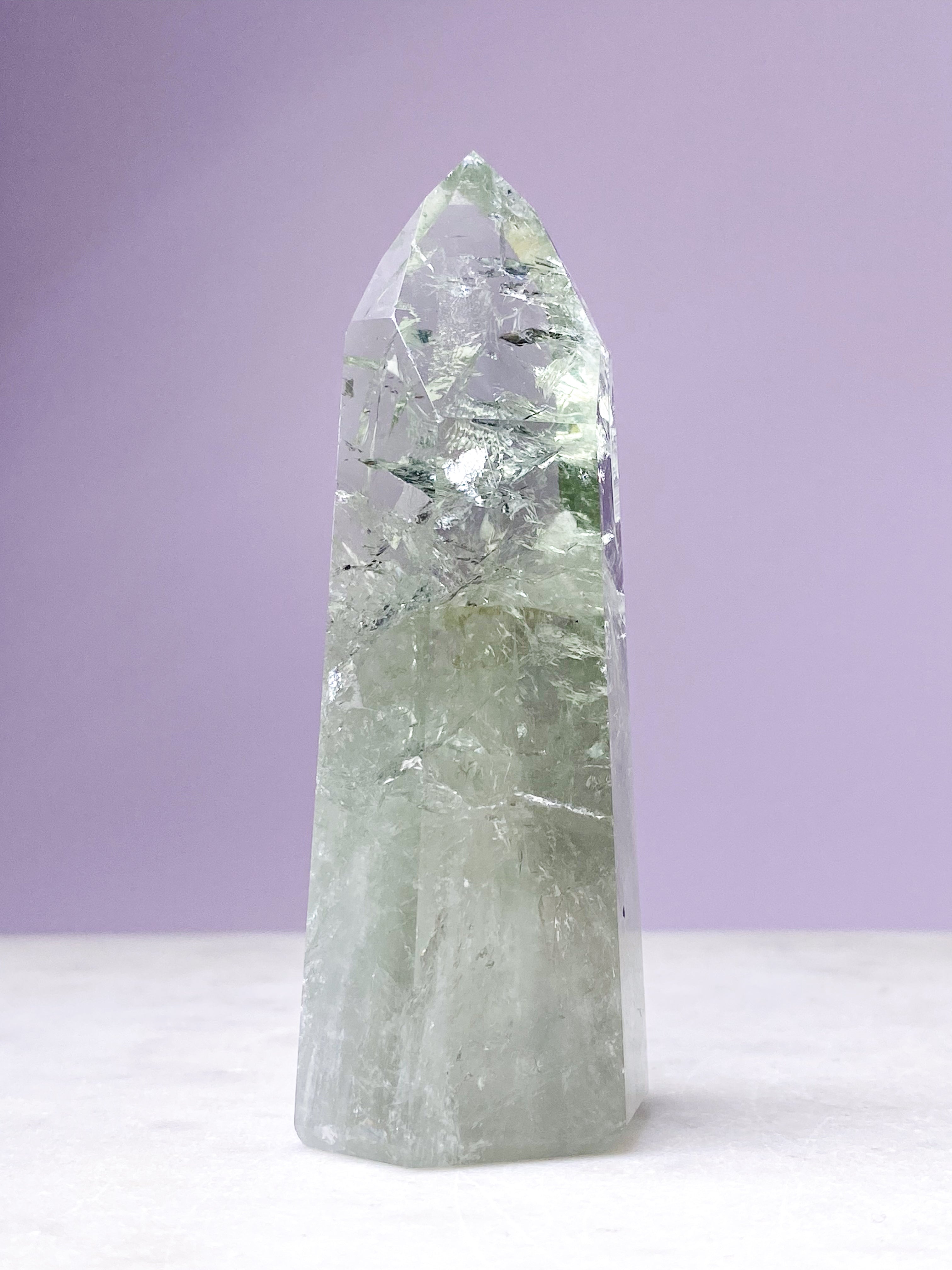 Prasiolittorn (nr 8) Grön ametist