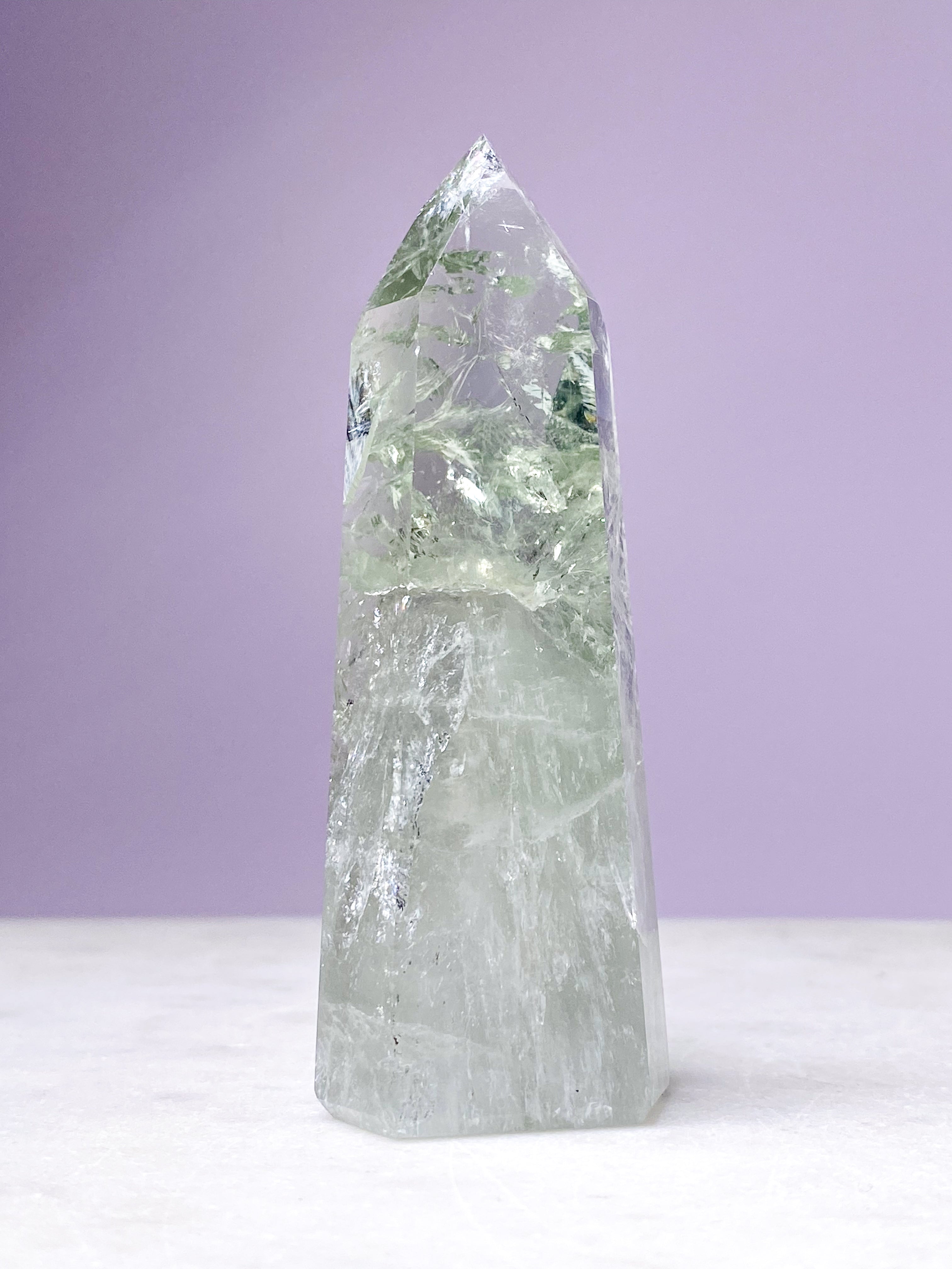 Prasiolittorn (nr 8) Grön ametist