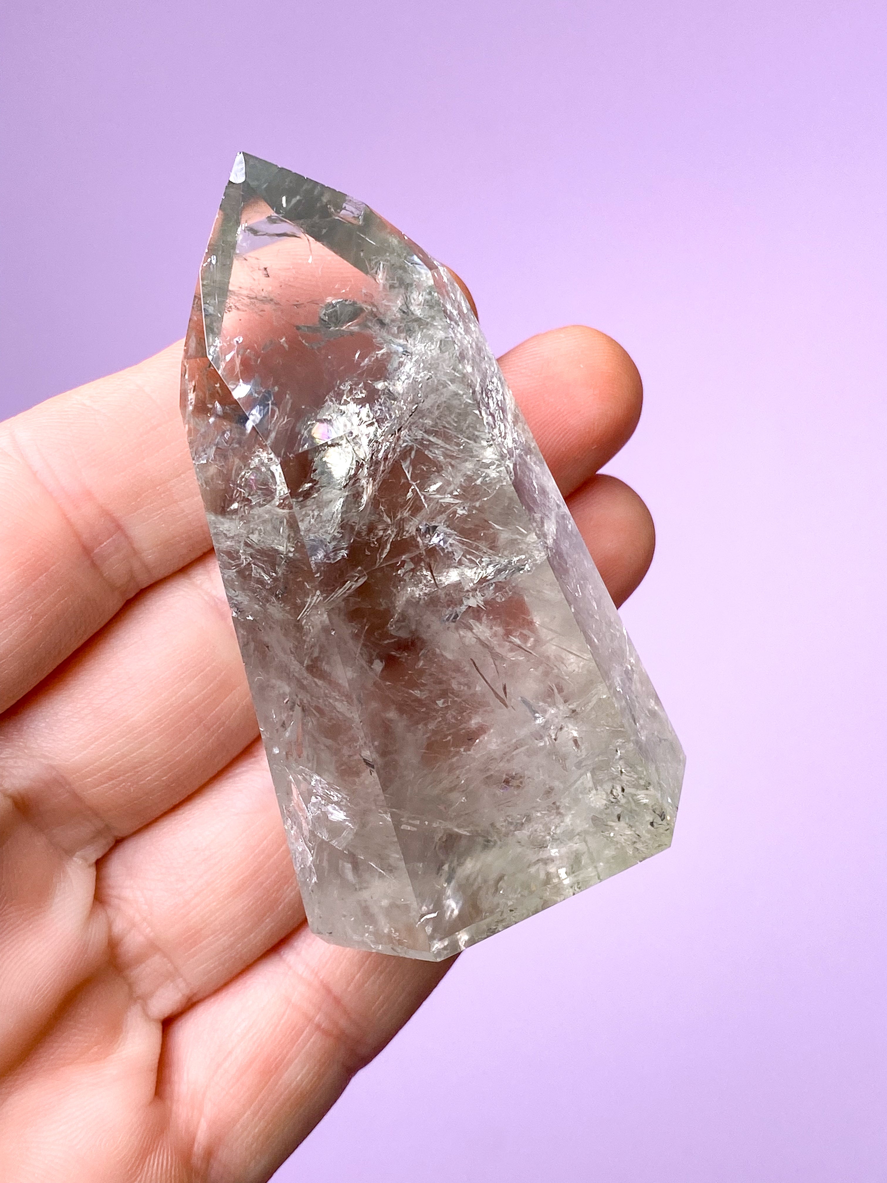 Prasiolittorn (nr 8) Grön ametist