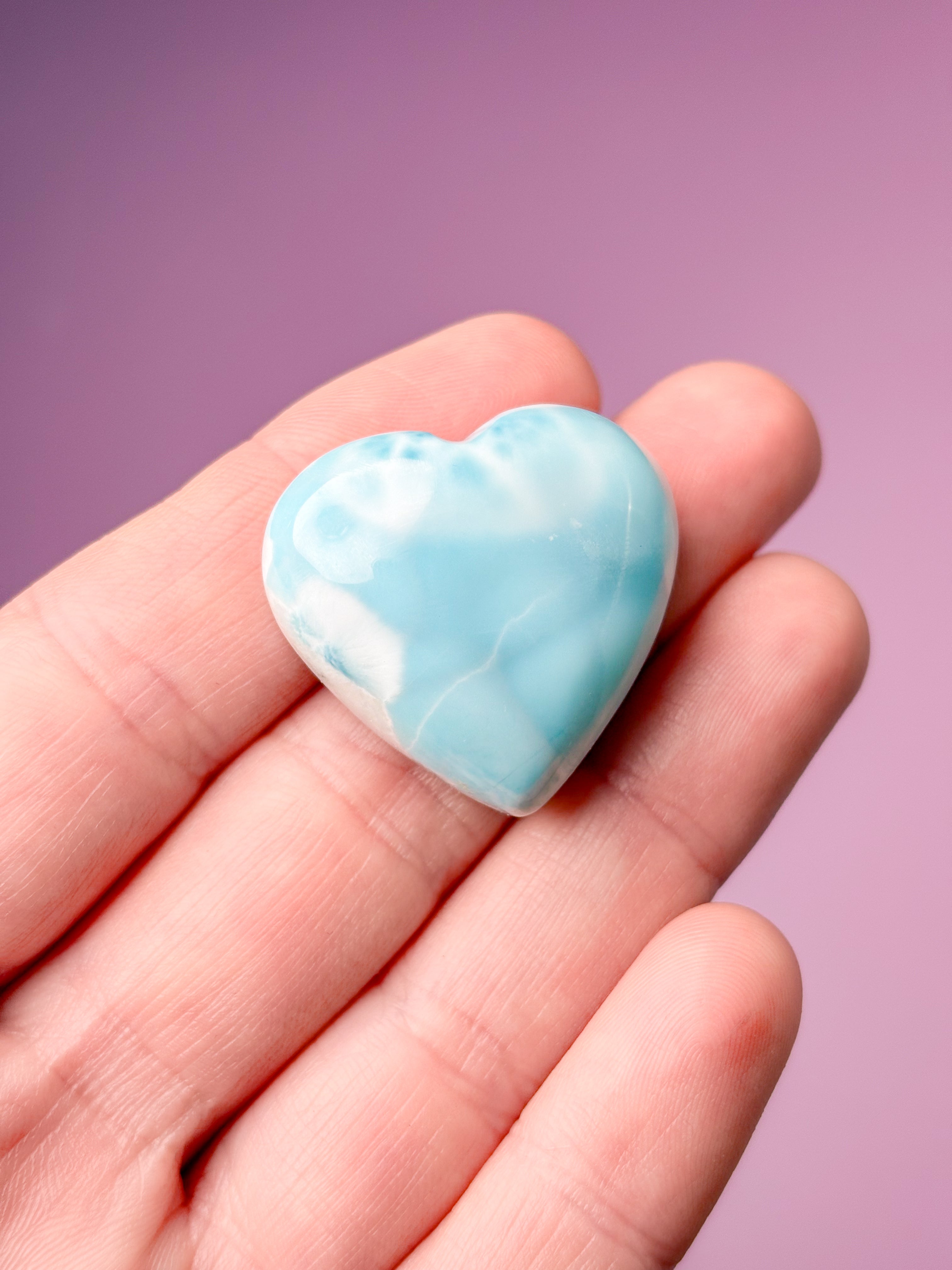 Larimar Heart (nr 9) Exklusiv kvalitet