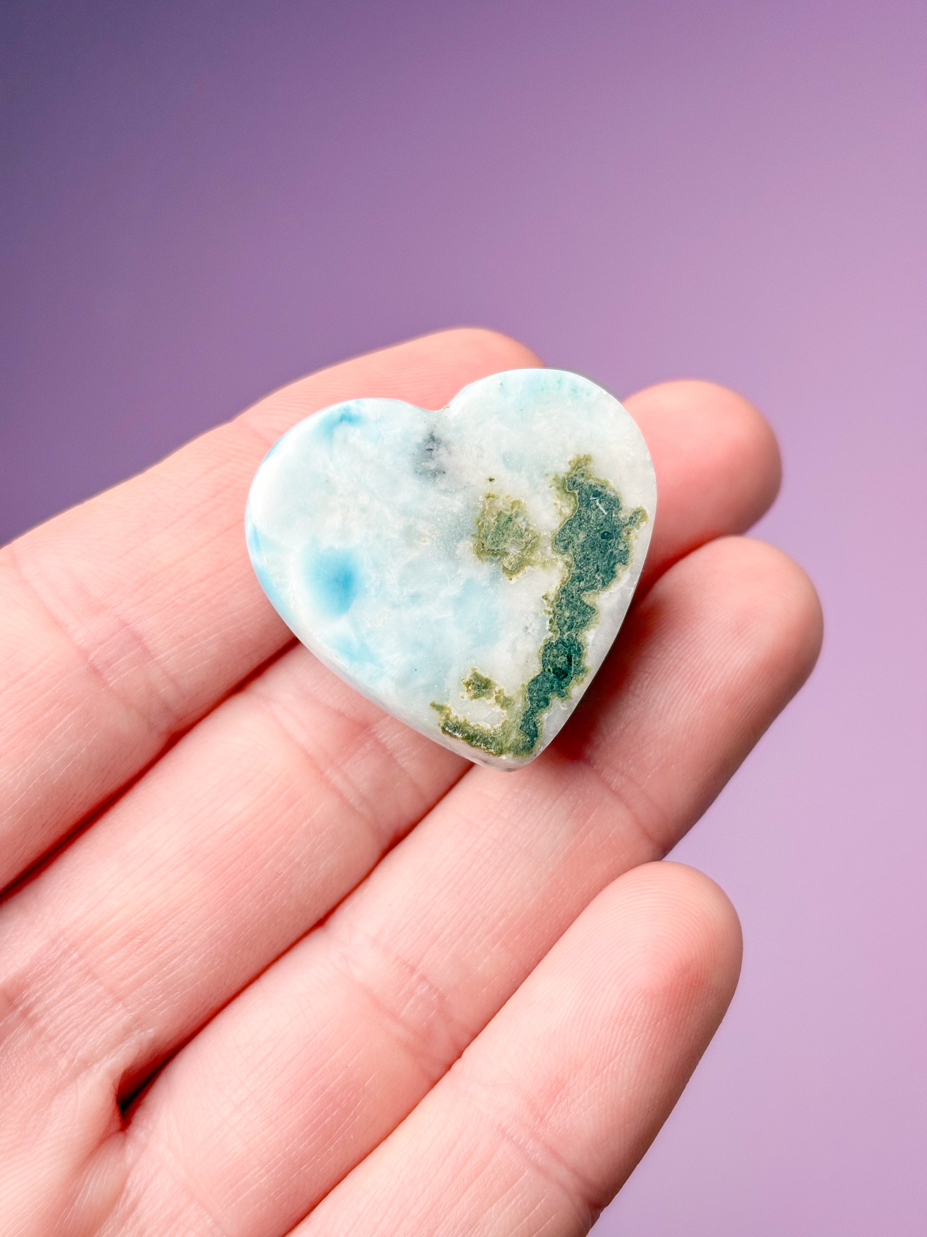 Larimar Heart (nr 9) Exklusiv kvalitet