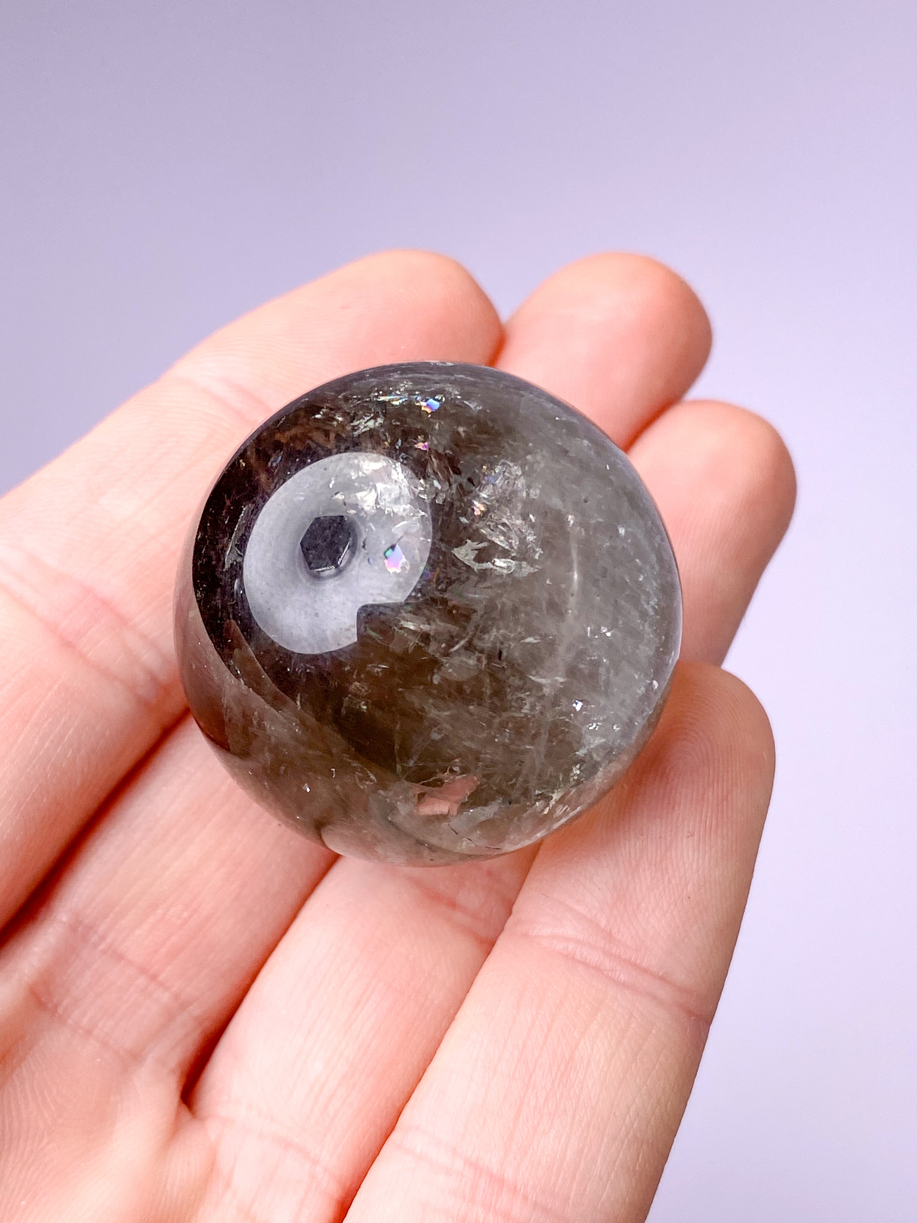 Prasiolittorn (nr 8) Grön ametist