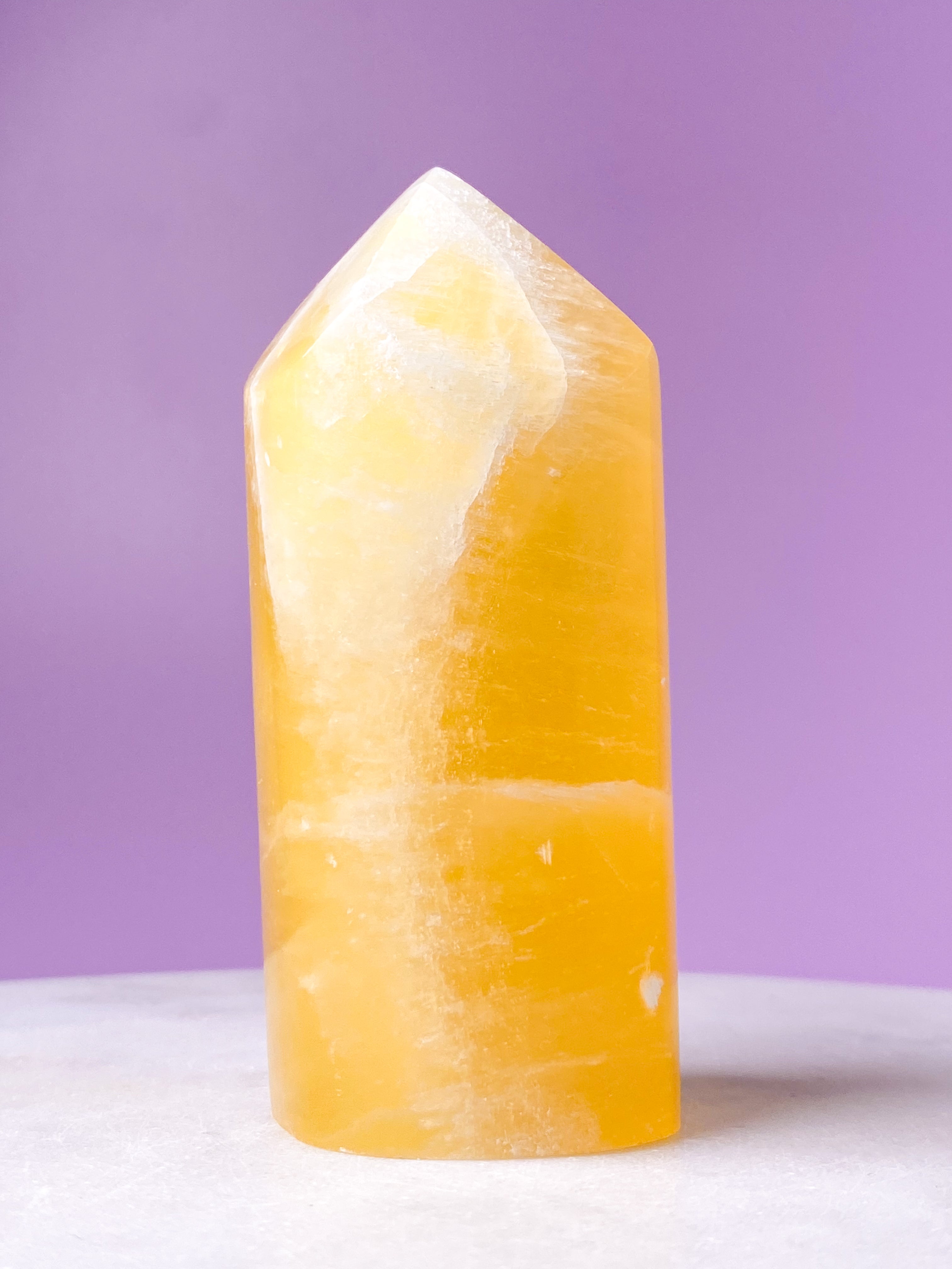 Honeycomb Calcit Tårn (Nr. 11)