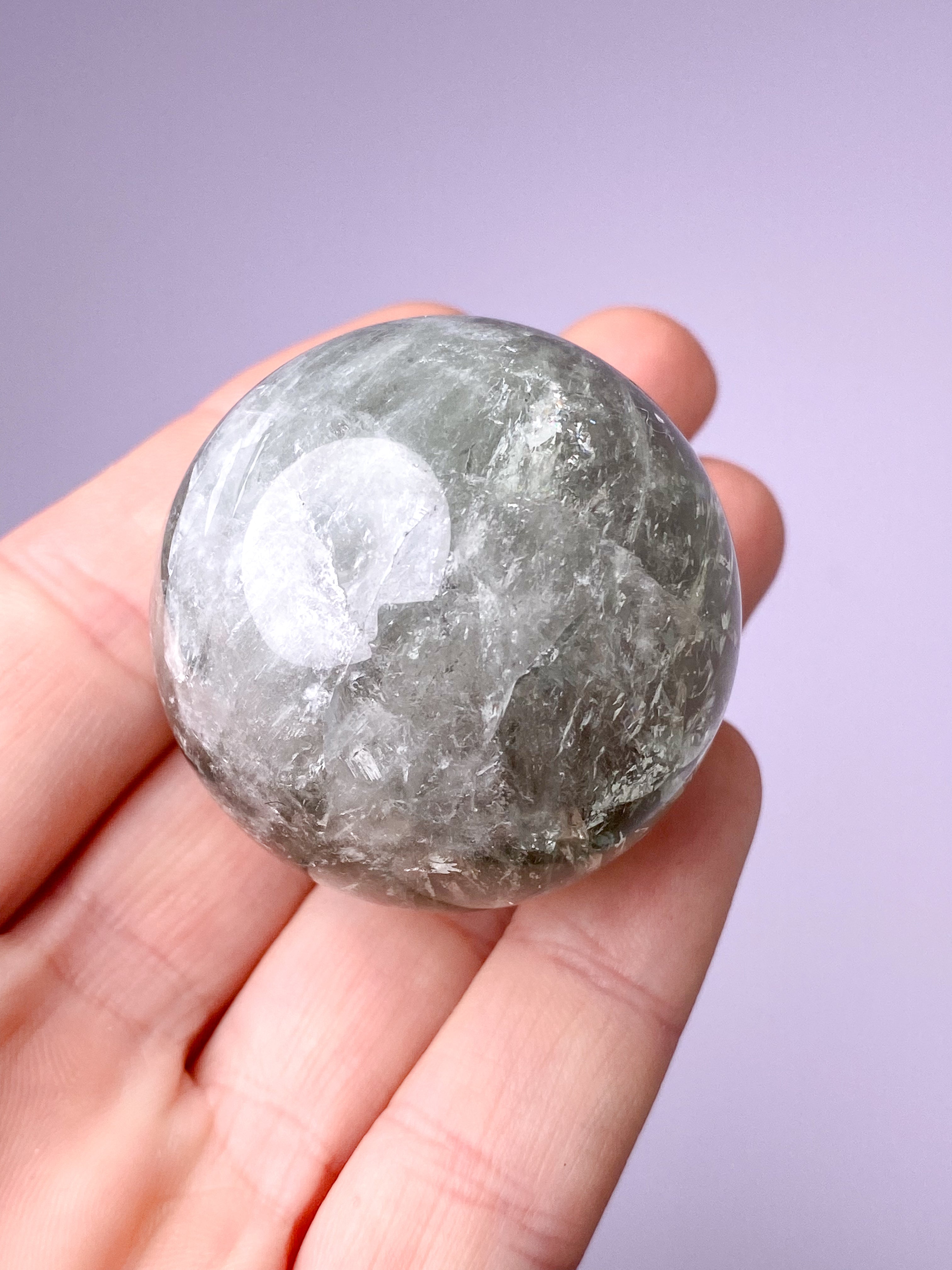 Prasiolittorn (nr 8) Grön ametist