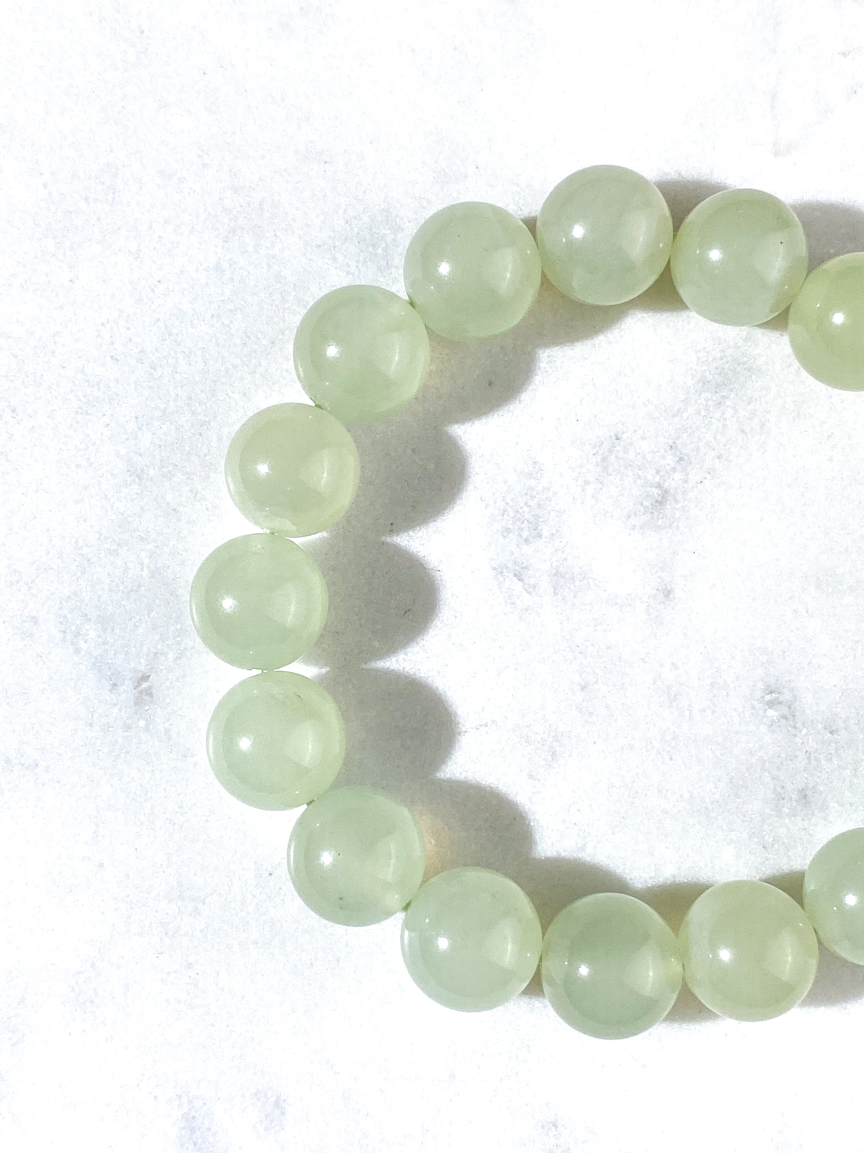 Chunky Jade Armband