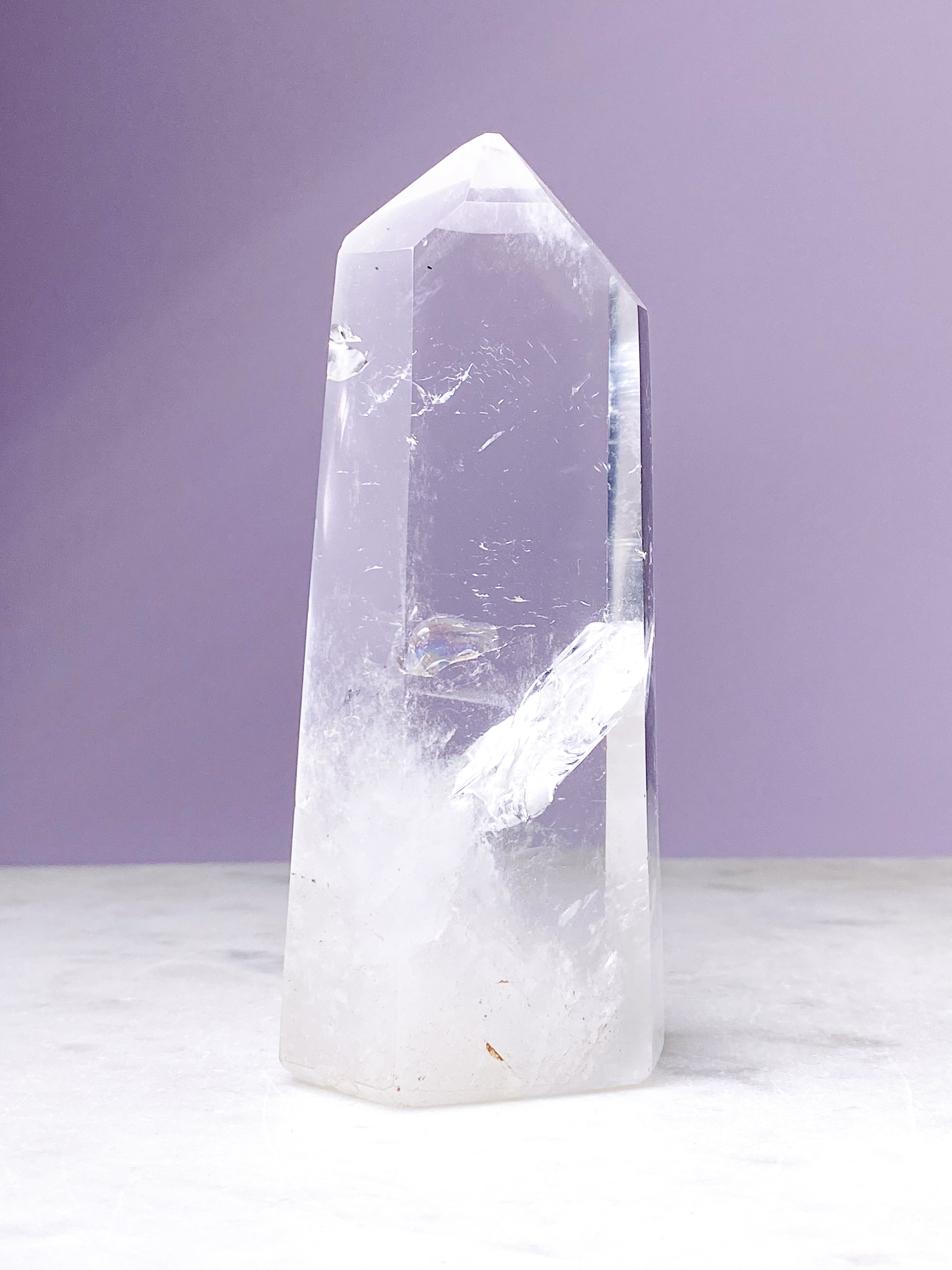 Jättestorn av bergkristall (nr 3) Exklusiv kvalitet