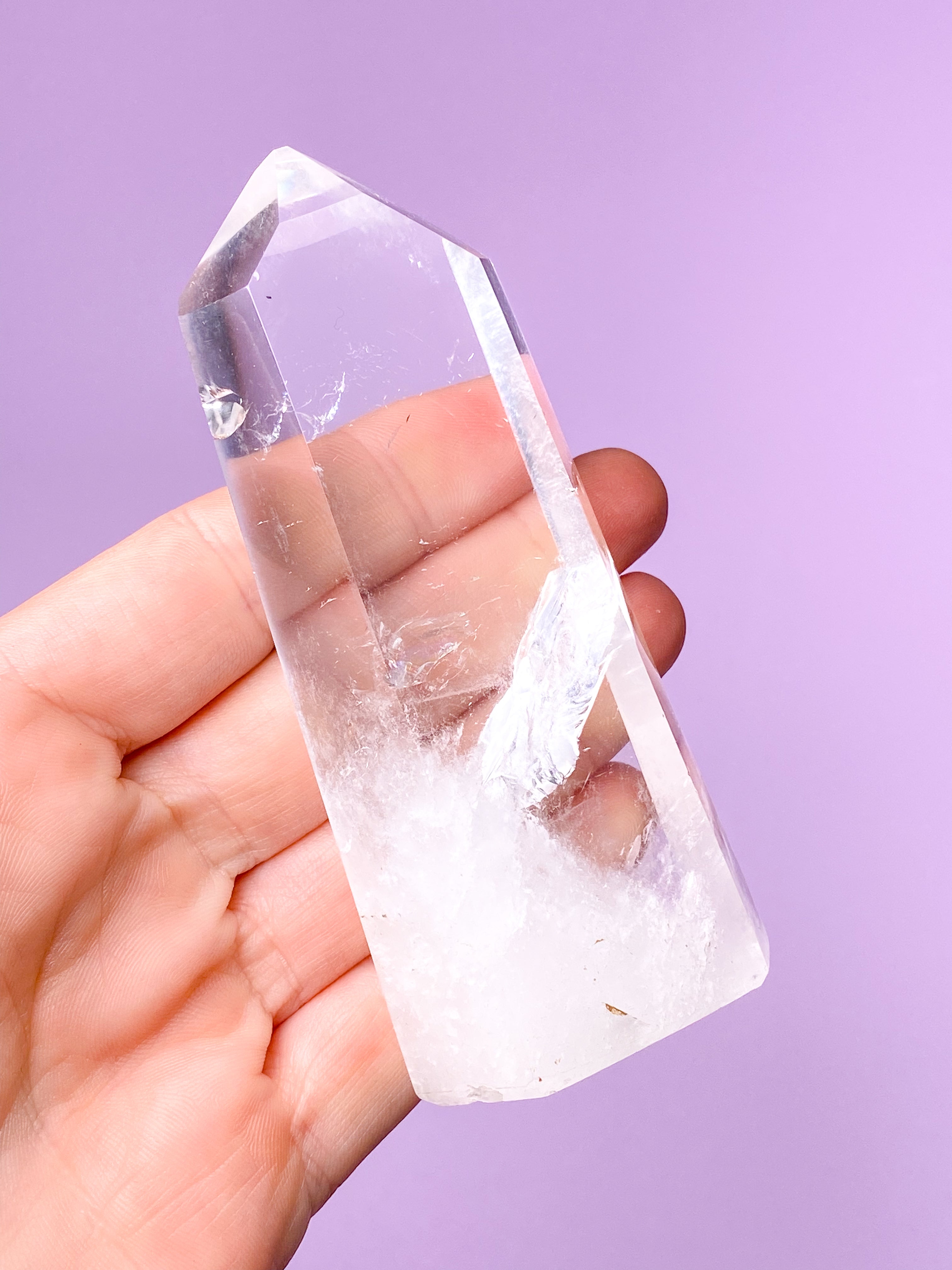 Jättestorn av bergkristall (nr 3) Exklusiv kvalitet