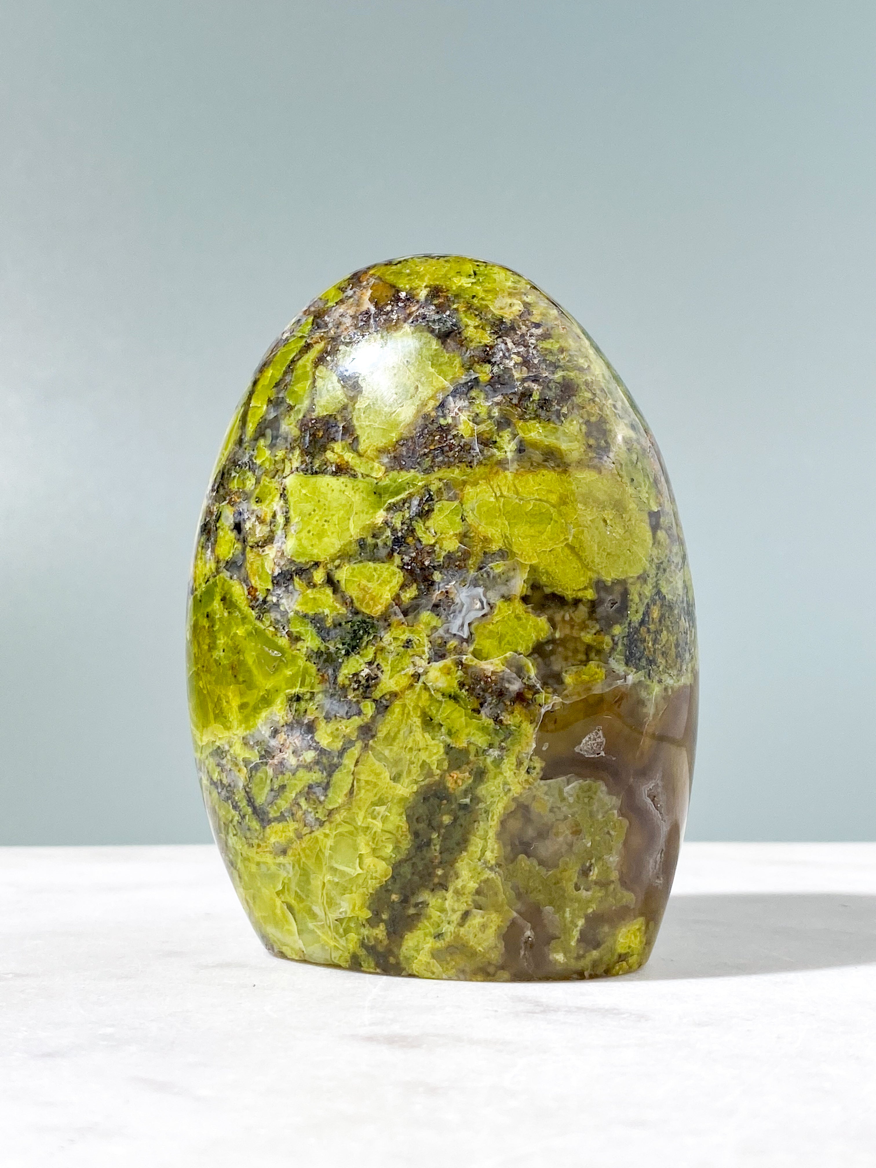 Grön Opal Freeform (Nr. 2)