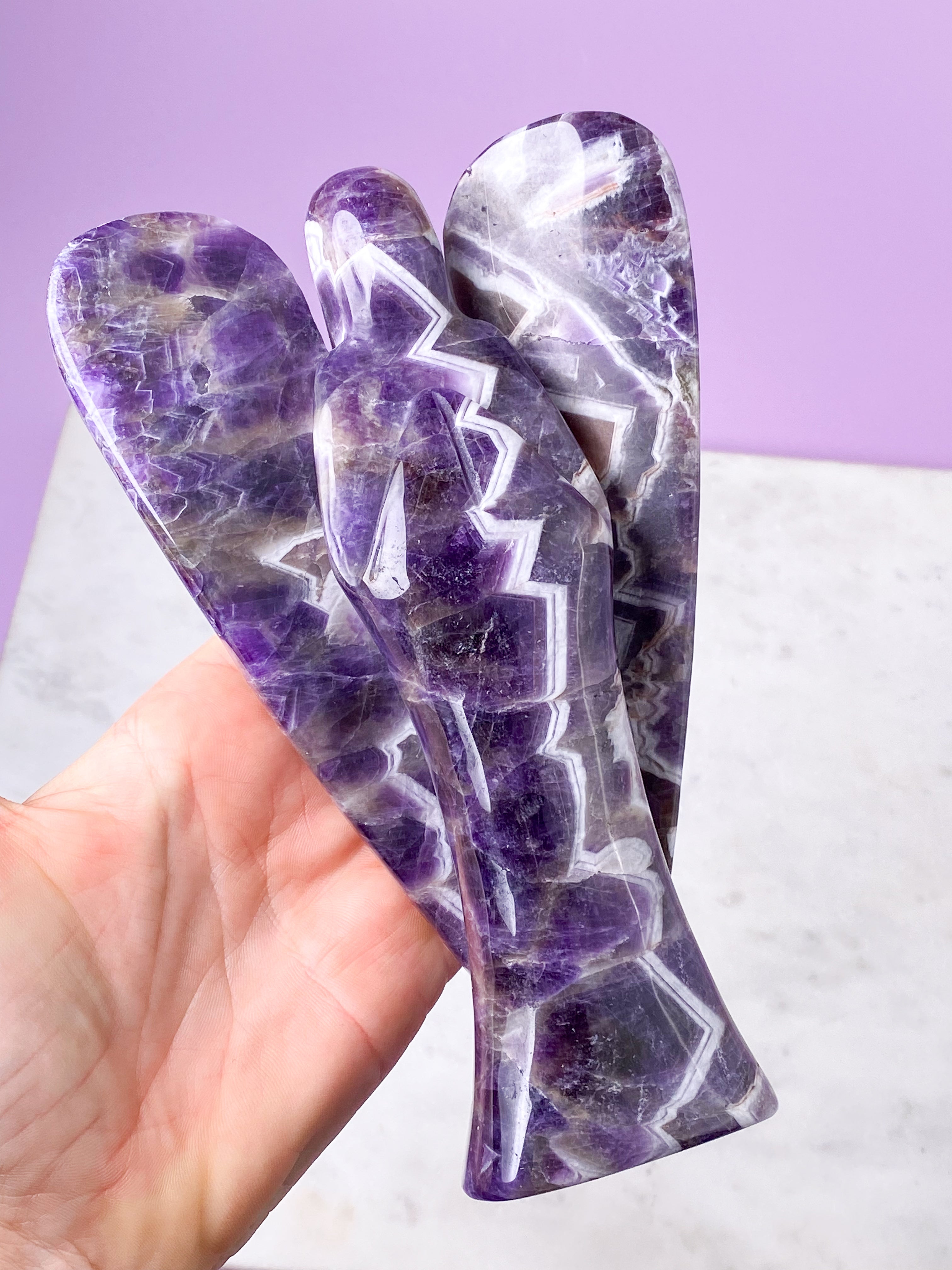 Chevron Amethyst Tower